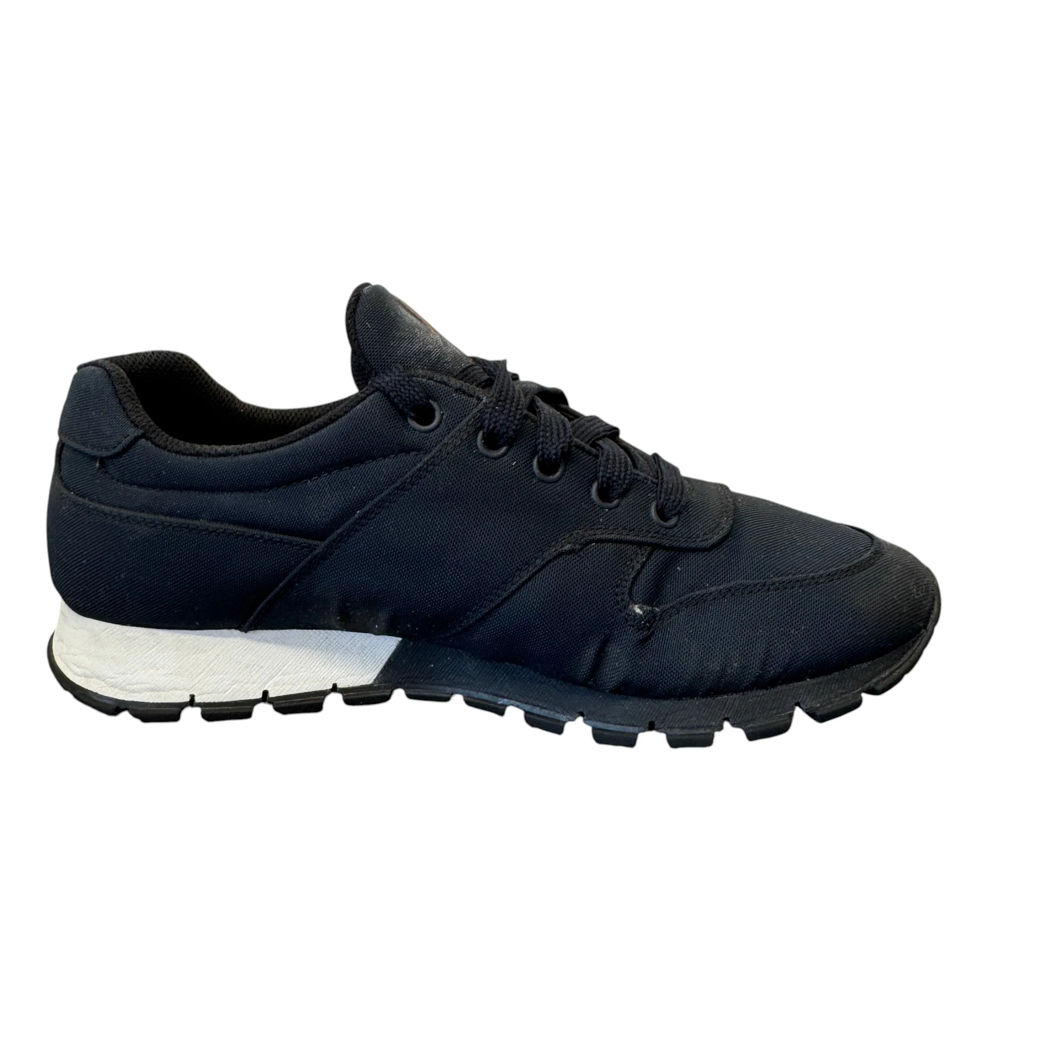 Men's Nylon Prax01 Low Trainers Navy Size EU 40 / UK 6 - Image 5