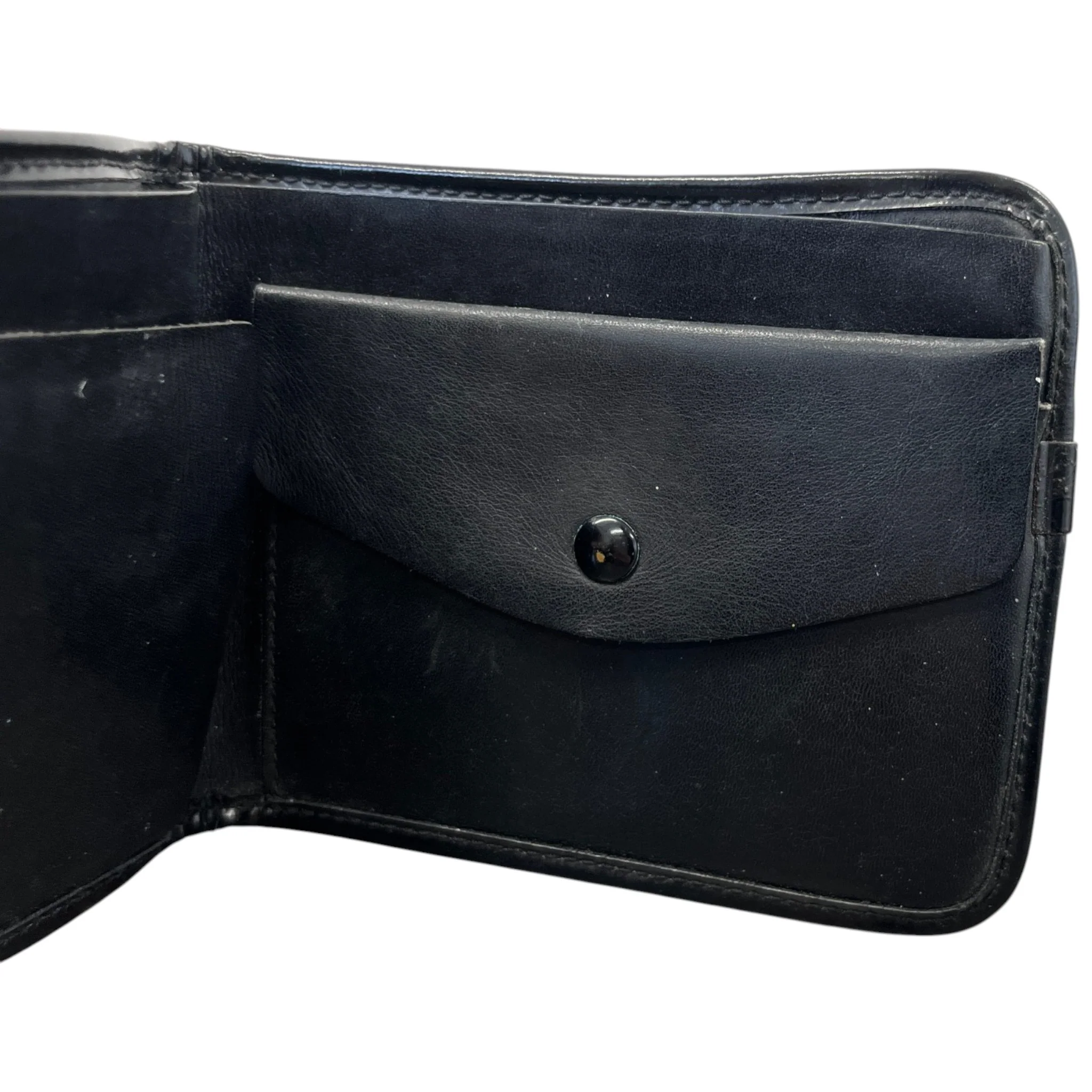 Men's Oblique Bifold Wallet Black - Image 8