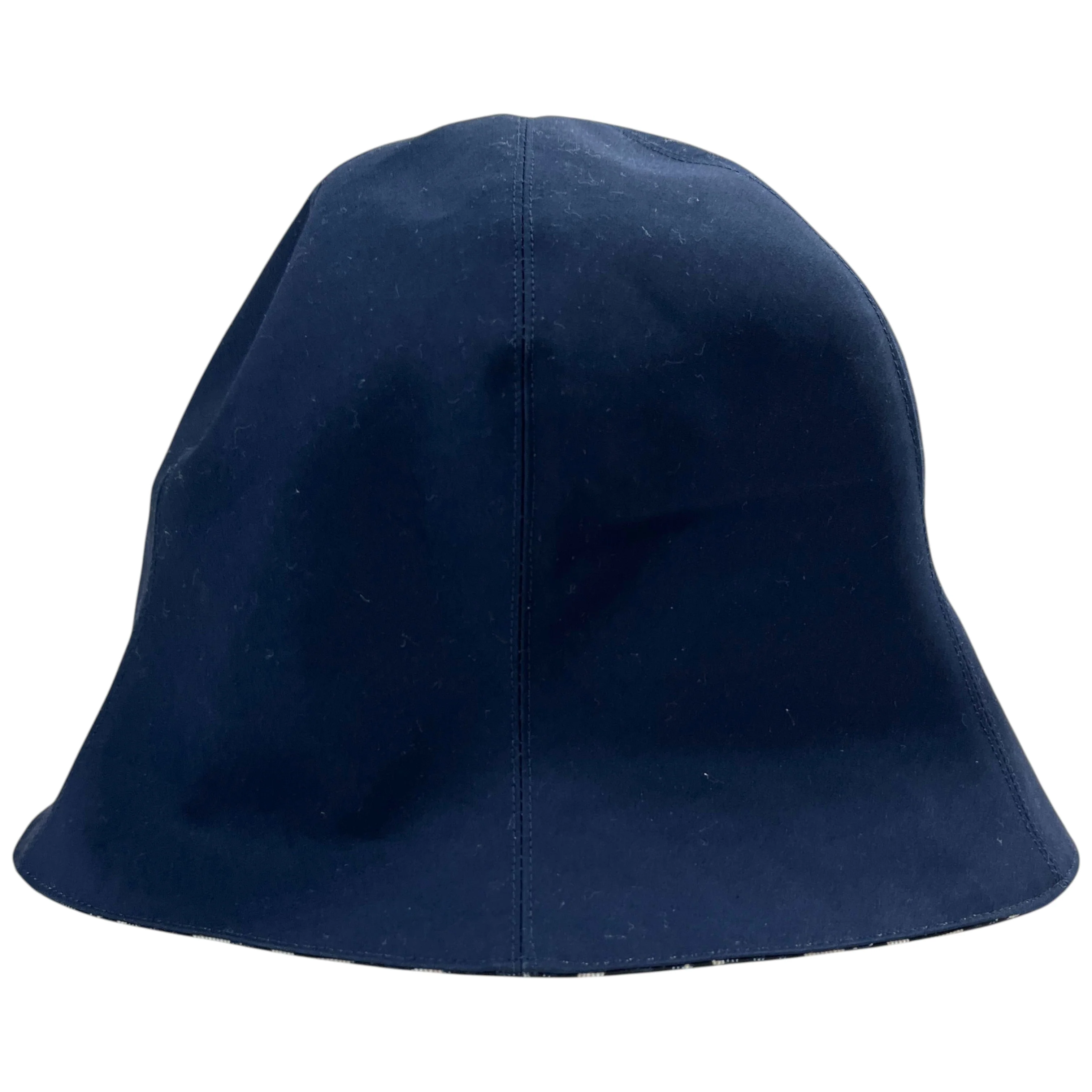 Men's Oblique Cap-D Tulipe Bucket Hat Navy - Image 3