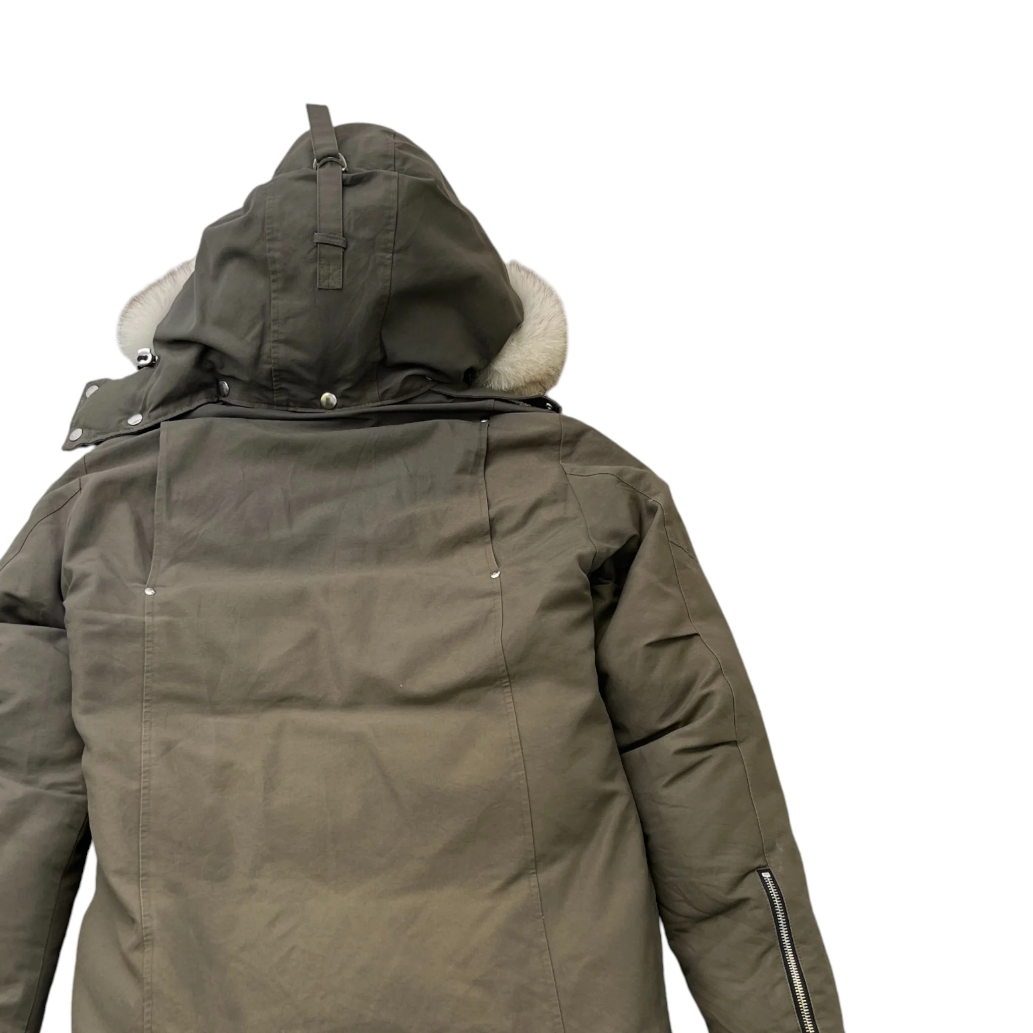 Men's Original Stirling Parka Down Jacket Khaki Size S - Image 4