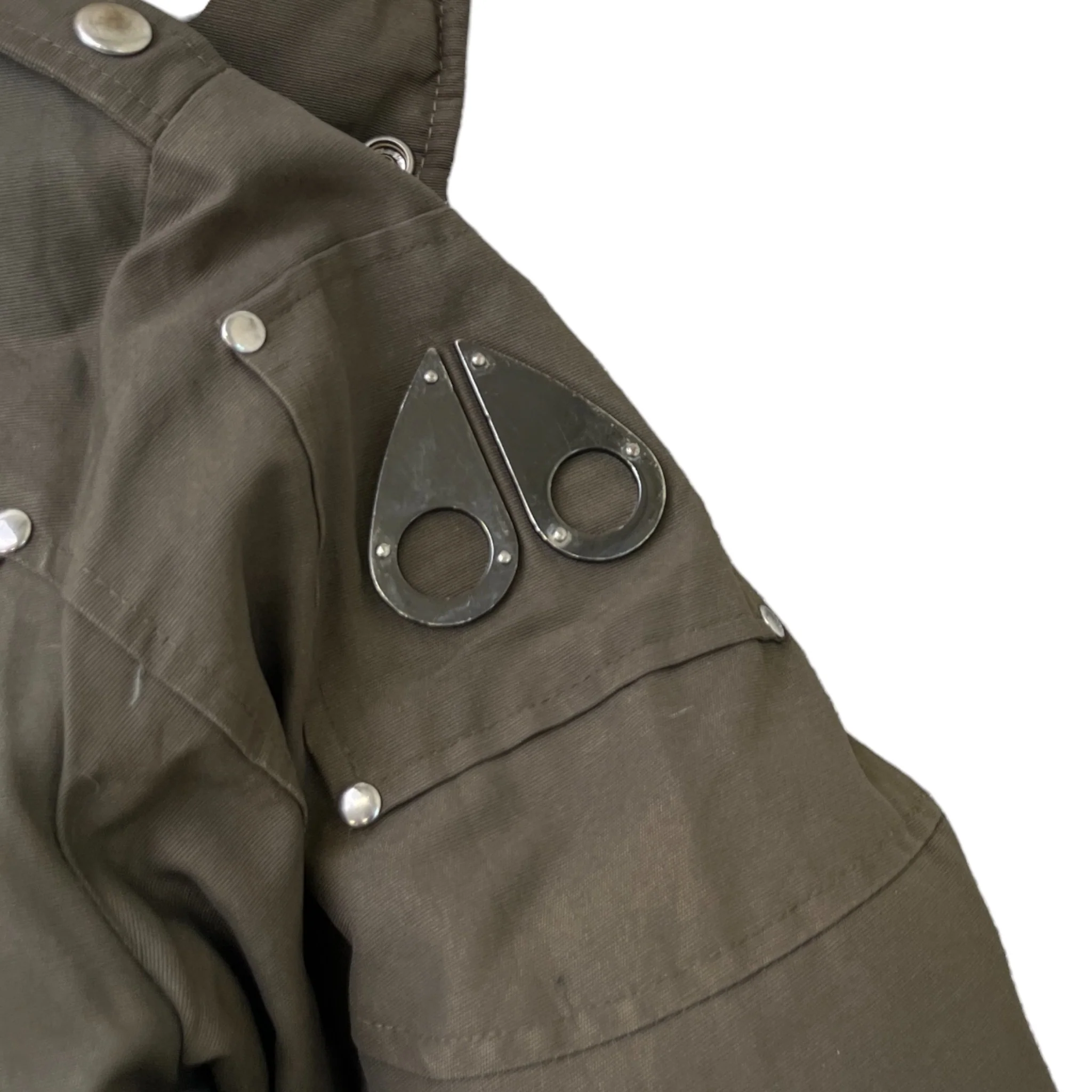 Men's Original Stirling Parka Down Jacket Khaki Size S - Image 5