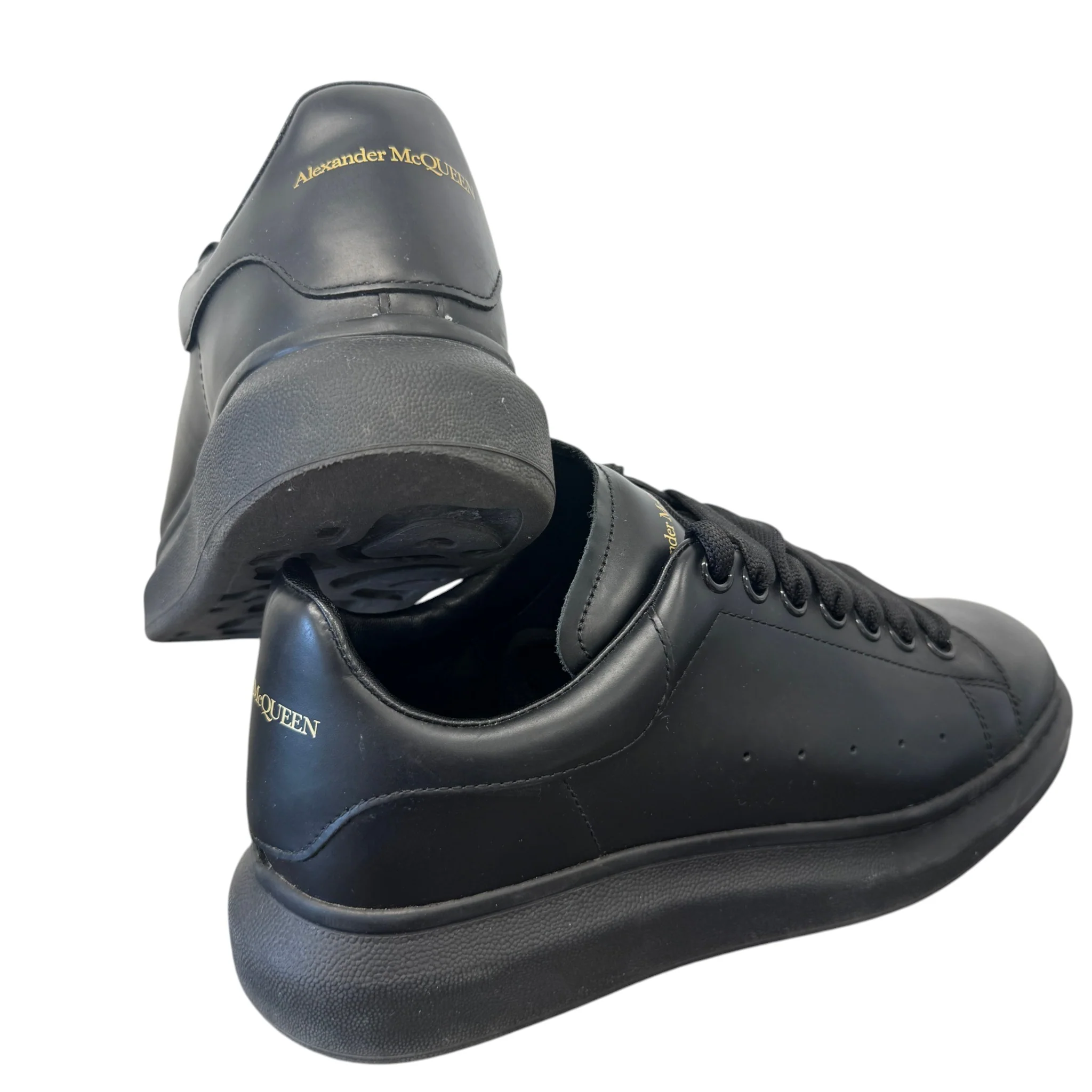 Men's Oversized Low Trainers Black Size EU 40 / UK 6 - Image 8