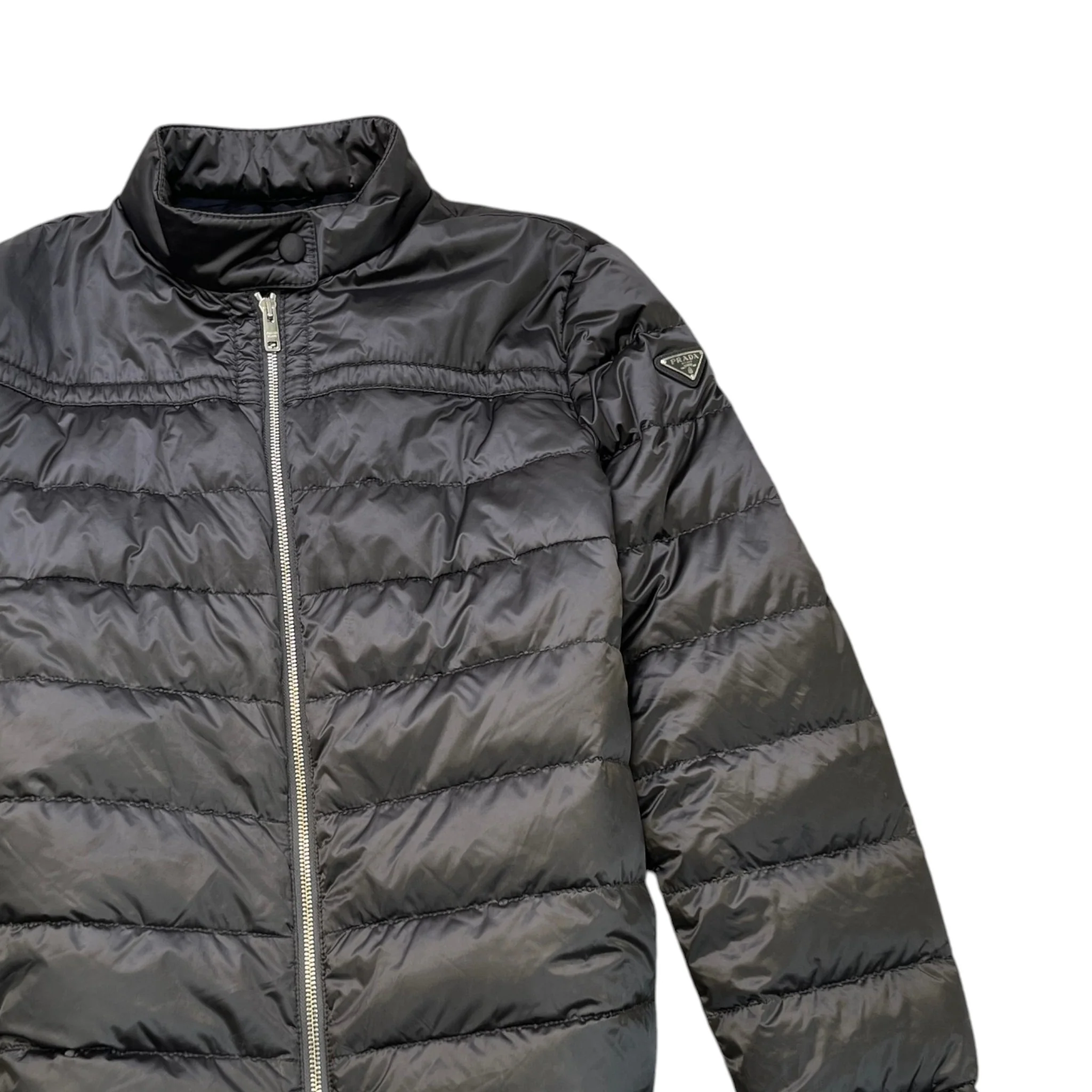 Men's Plaque Logo Down Jacket Black Size IT 48 / M - Image 3