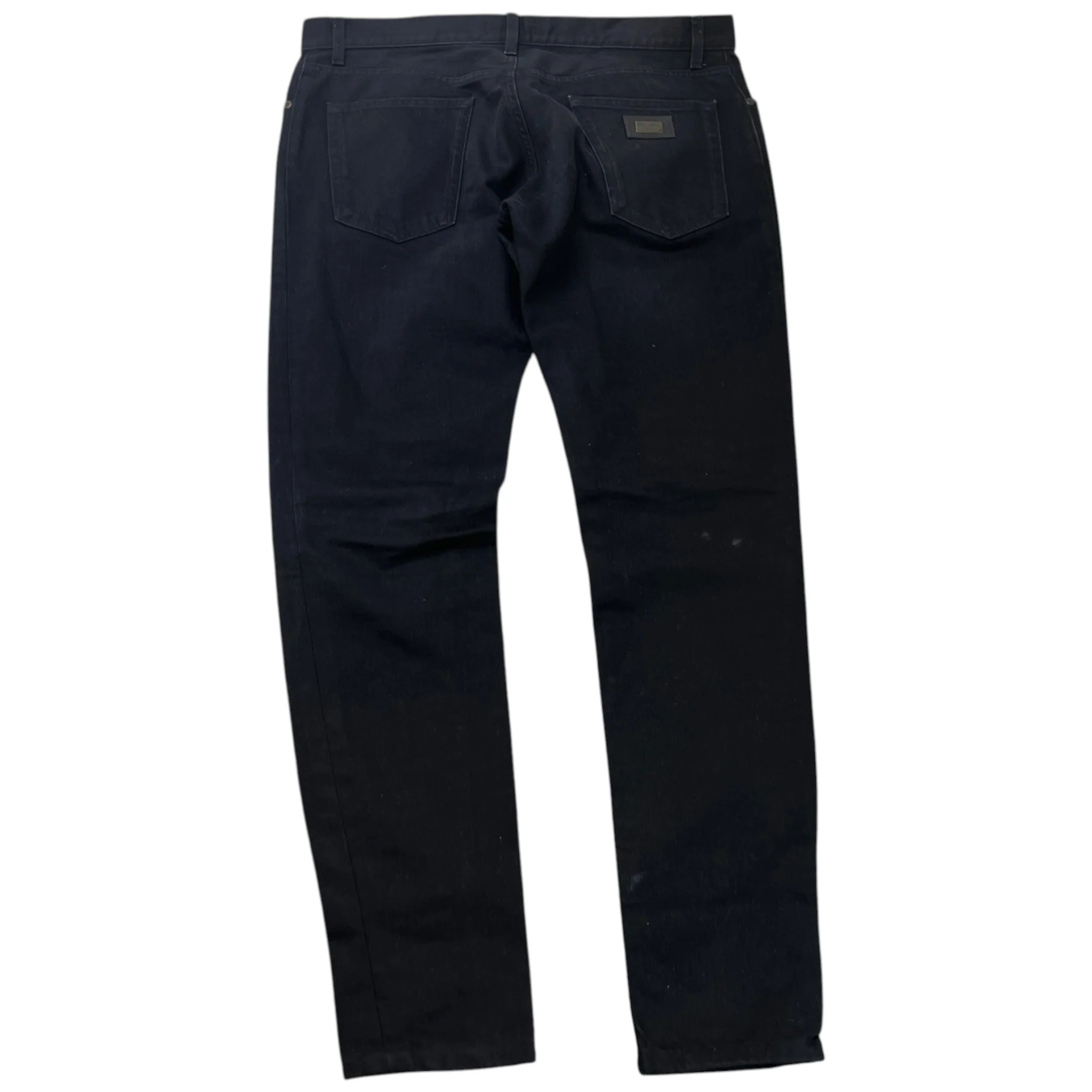 Men's Plaque Logo Jeans Black Size IT 50 / UK 34 - Image 2