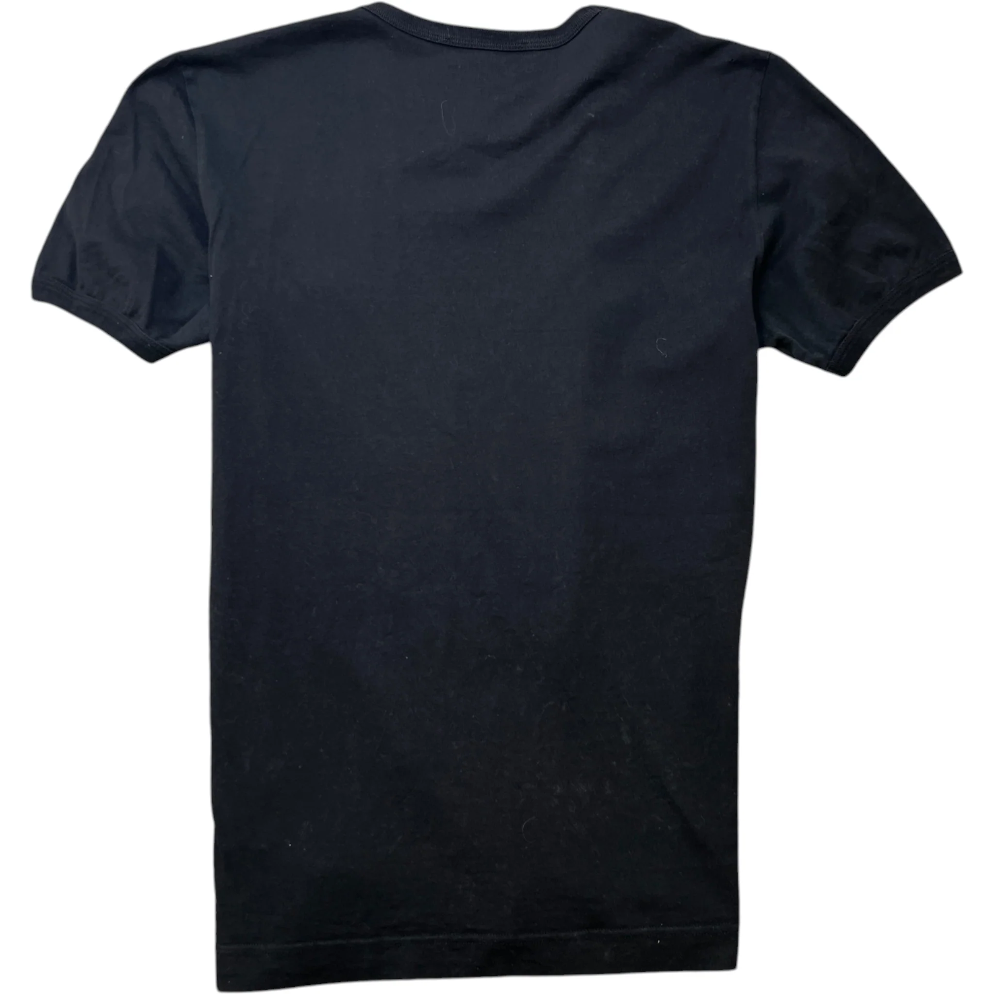 Men's Plaque Logo T-Shirt Black Size M - Image 2