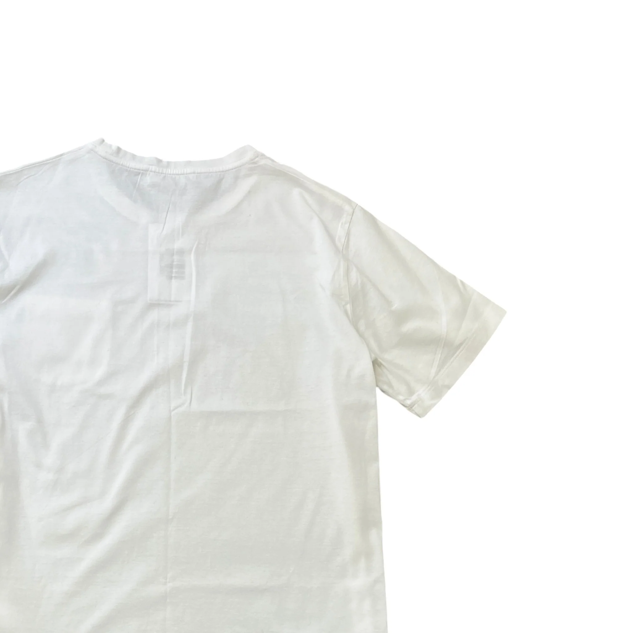 Men's Pocket Logo T-Shirt White Size M - Image 4