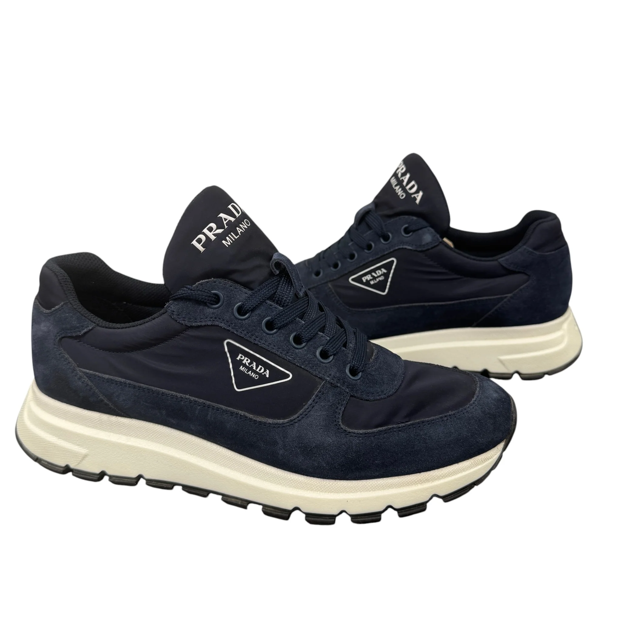Men's Prax 01 Low Trainers Navy Size EU 41 / UK 7 - Image 2