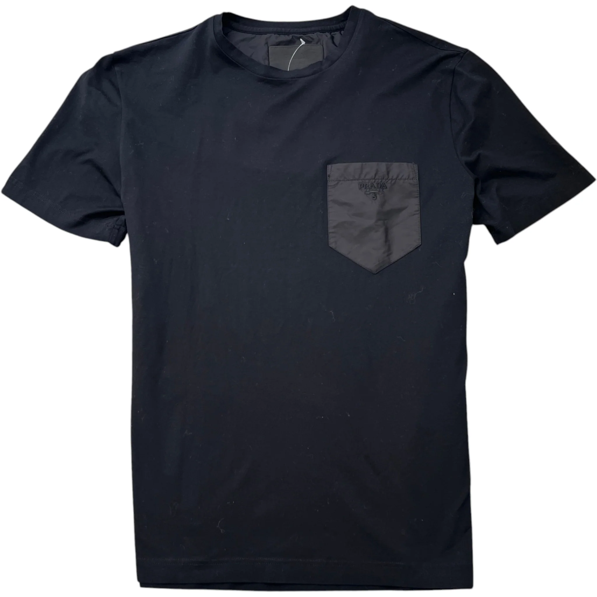 Men's Re-Nylon Pocket Logo T-Shirt Black Size L