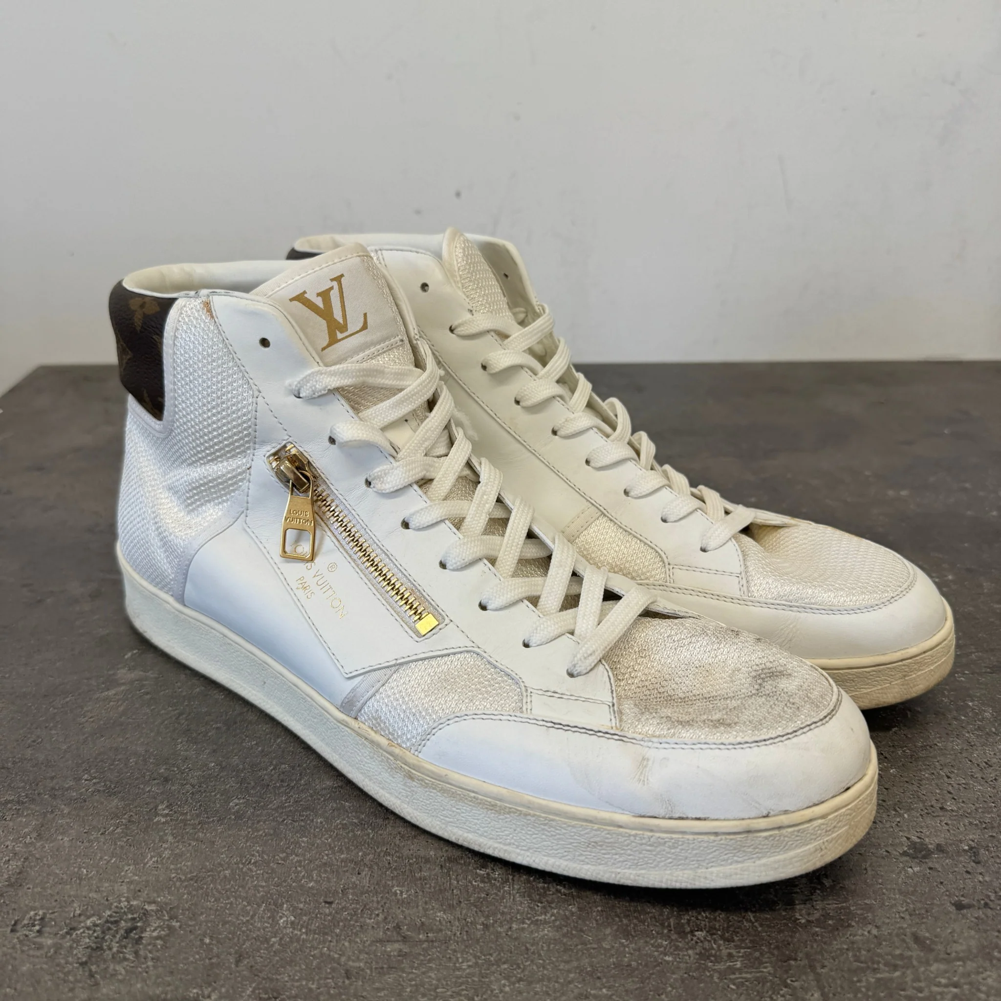 Men's Rivoli High Trainers White Size EU 44 / UK 10 - Image 11