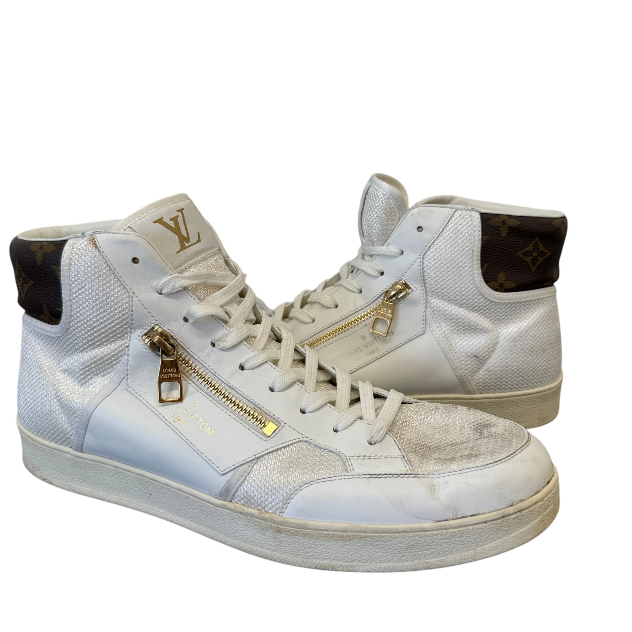 Men's Rivoli High Trainers White Size EU 44 / UK 10 - Image 3