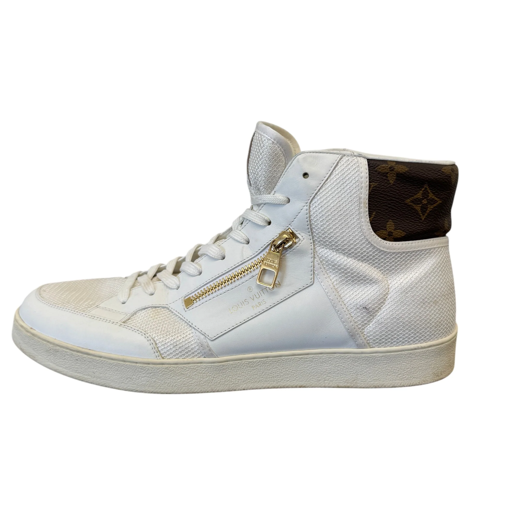 Men's Rivoli High Trainers White Size EU 44 / UK 10 - Image 4