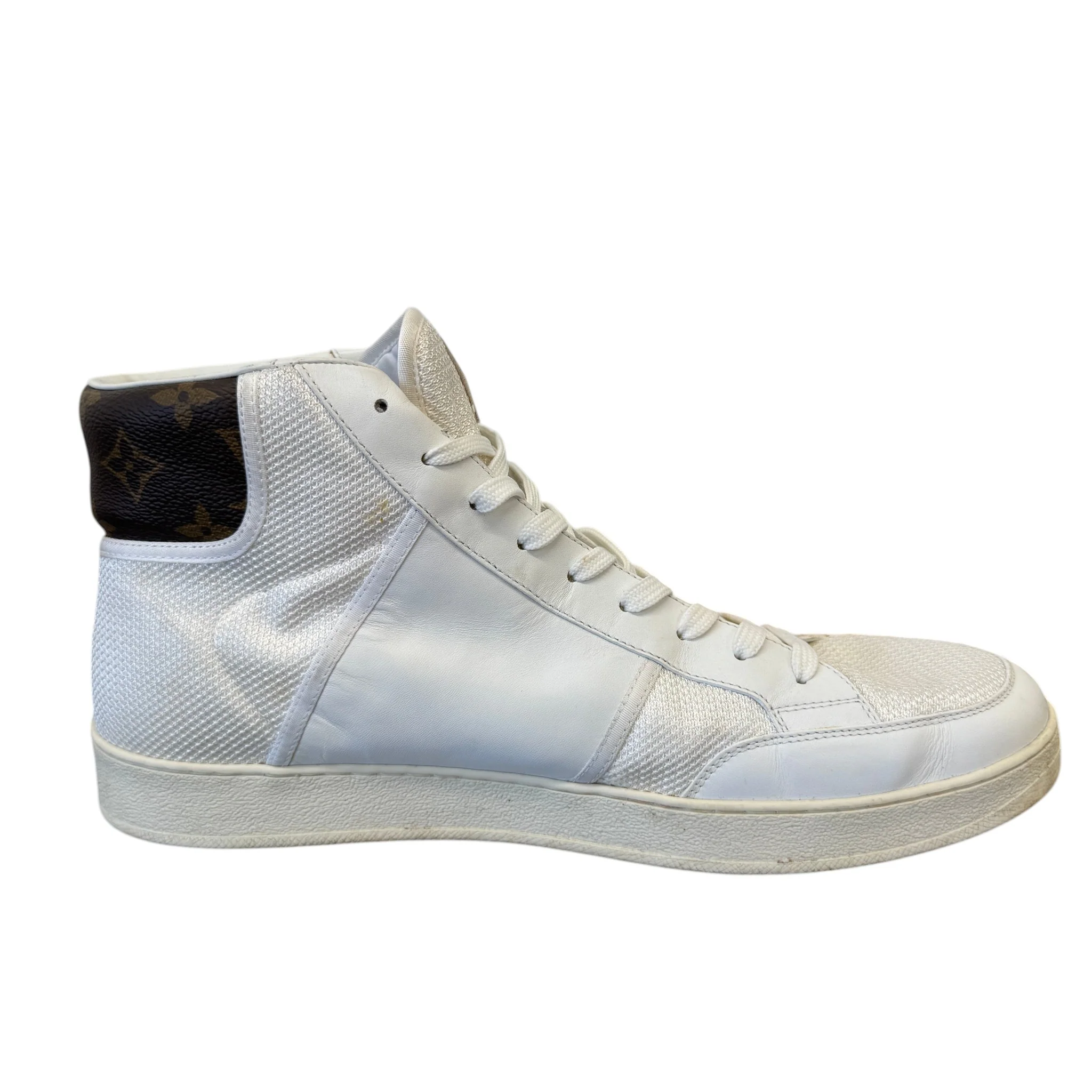 Men's Rivoli High Trainers White Size EU 44 / UK 10 - Image 5