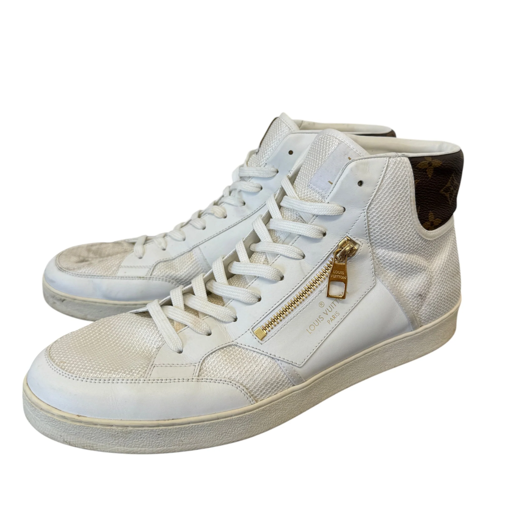 Men's Rivoli High Trainers White Size EU 44 / UK 10 - Image 7