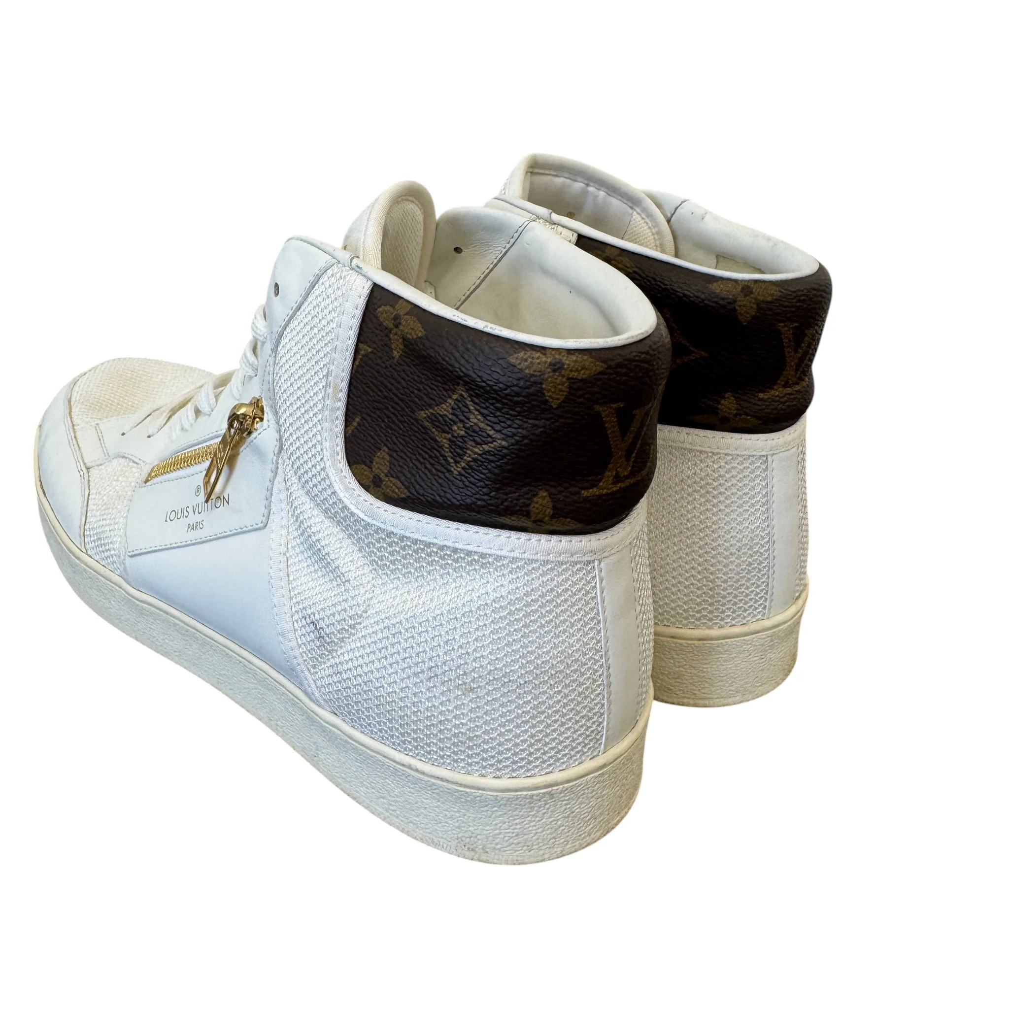 Men's Rivoli High Trainers White Size EU 44 / UK 10 - Image 8