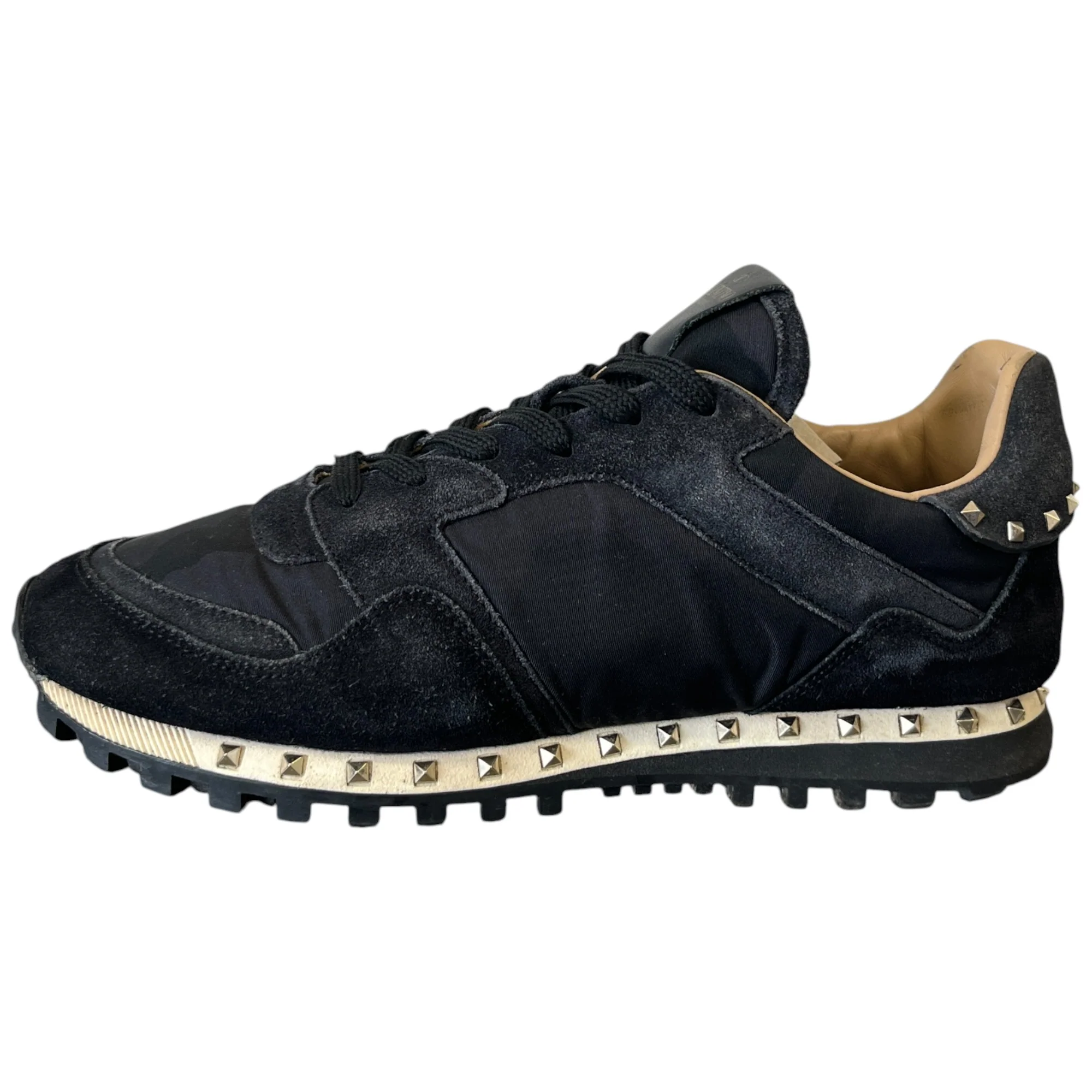 Men's Rock Runners Low Trainers Black Size EU 41 / UK 7 - Image 5