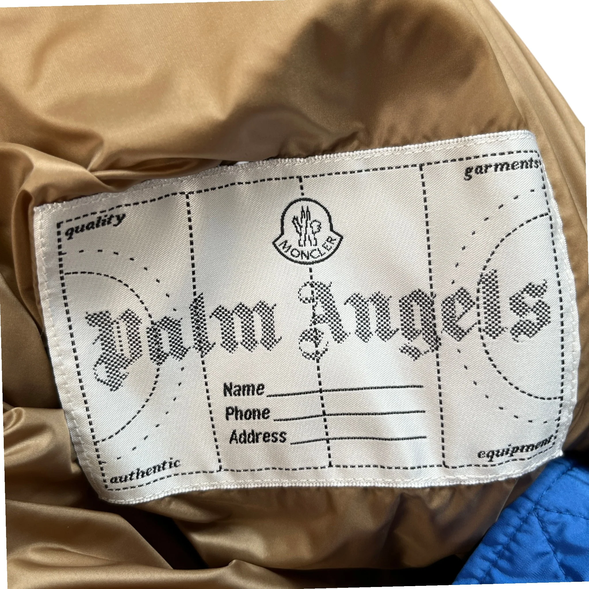Men's Rodmar X Palm Angels Gilet Blue Size 1 / S - Image 12