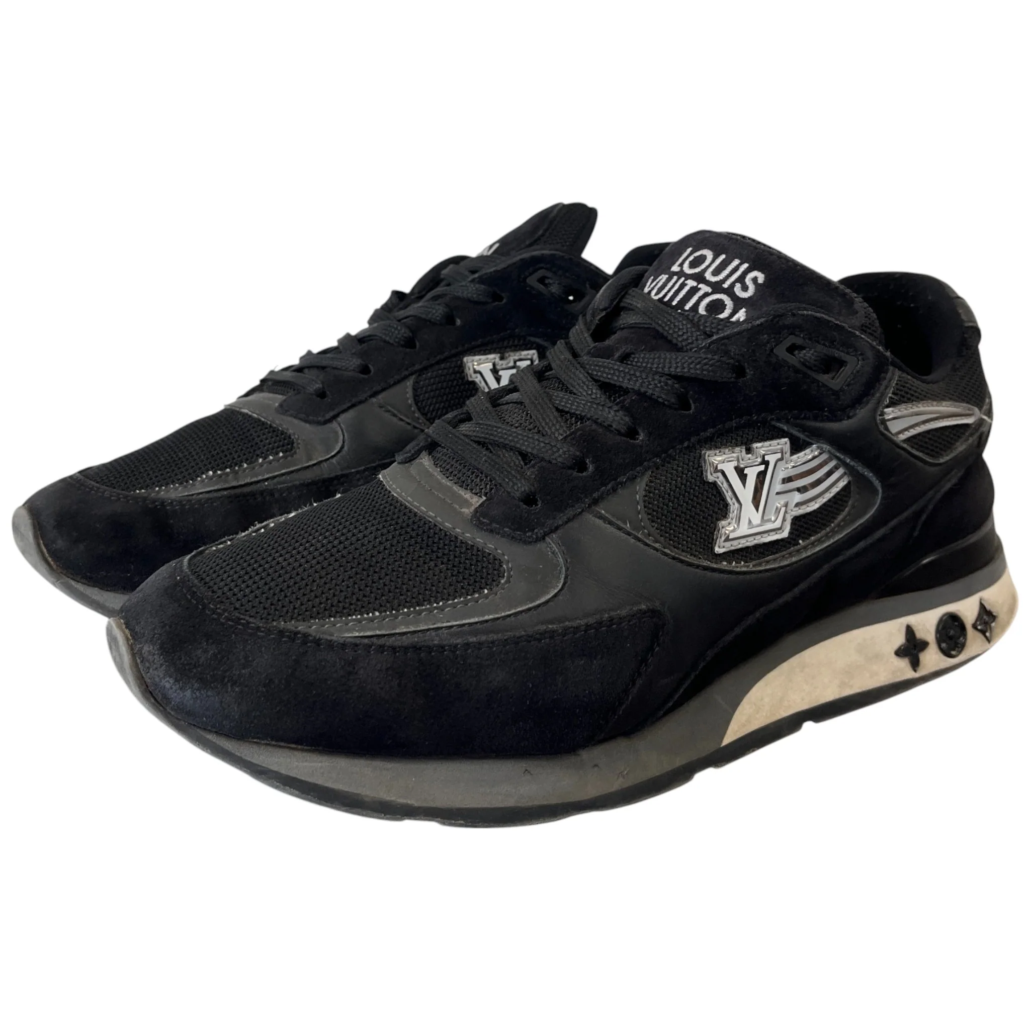 Men's Run Away Low Trainers Black Size EU 41 / UK 7 - Image 8