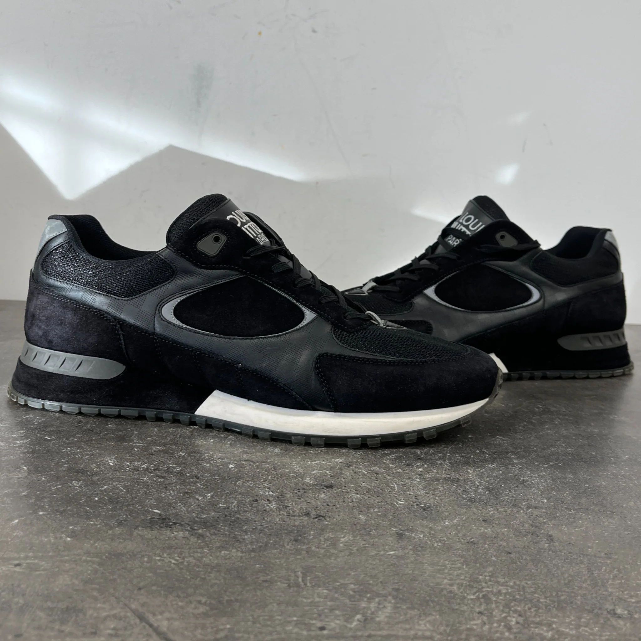 Men's Run Away Low Trainers Black Size EU 42.5 / UK 8.5 - Image 12