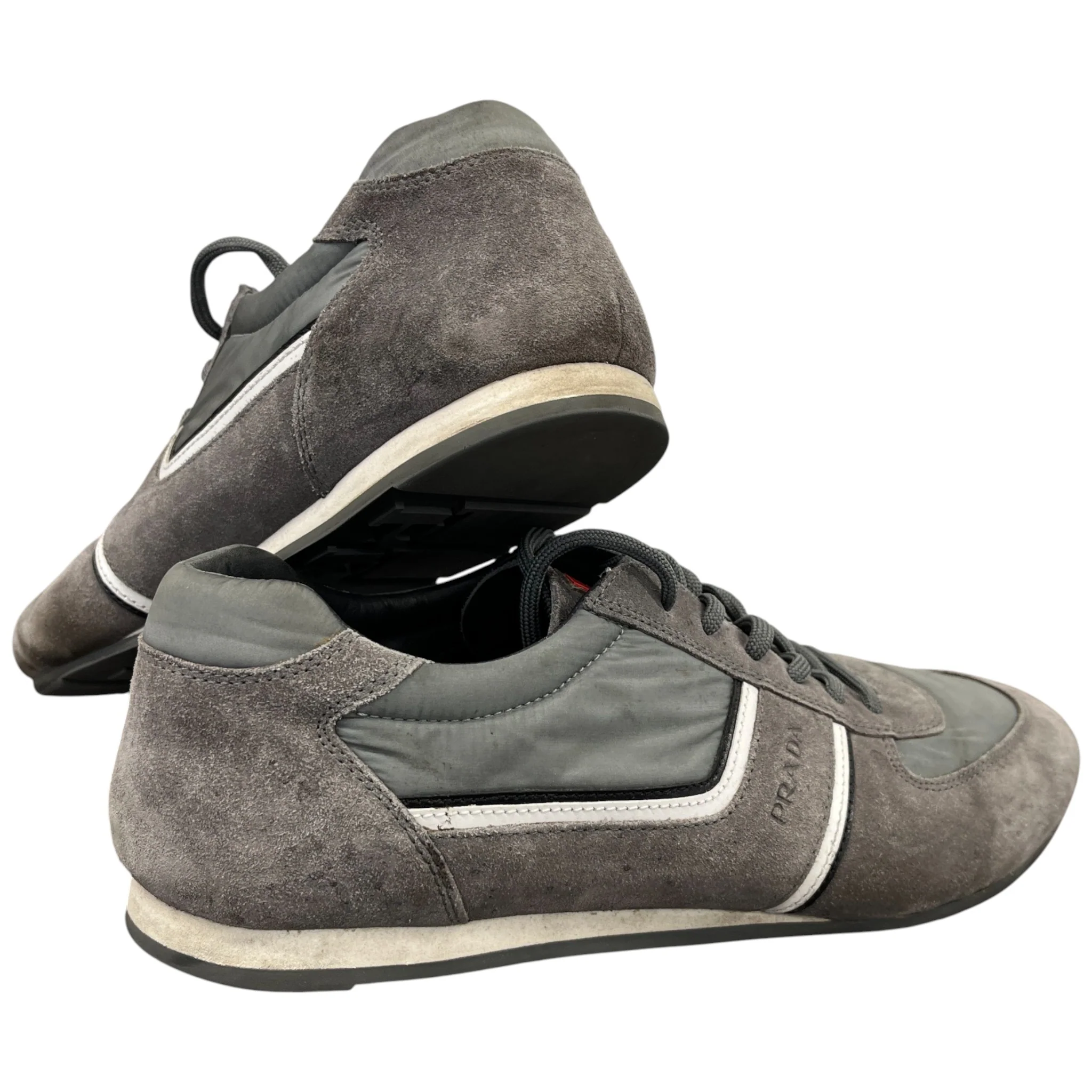 Men's Runner Low Trainers Grey Size EU 43 / UK 9 - Image 10