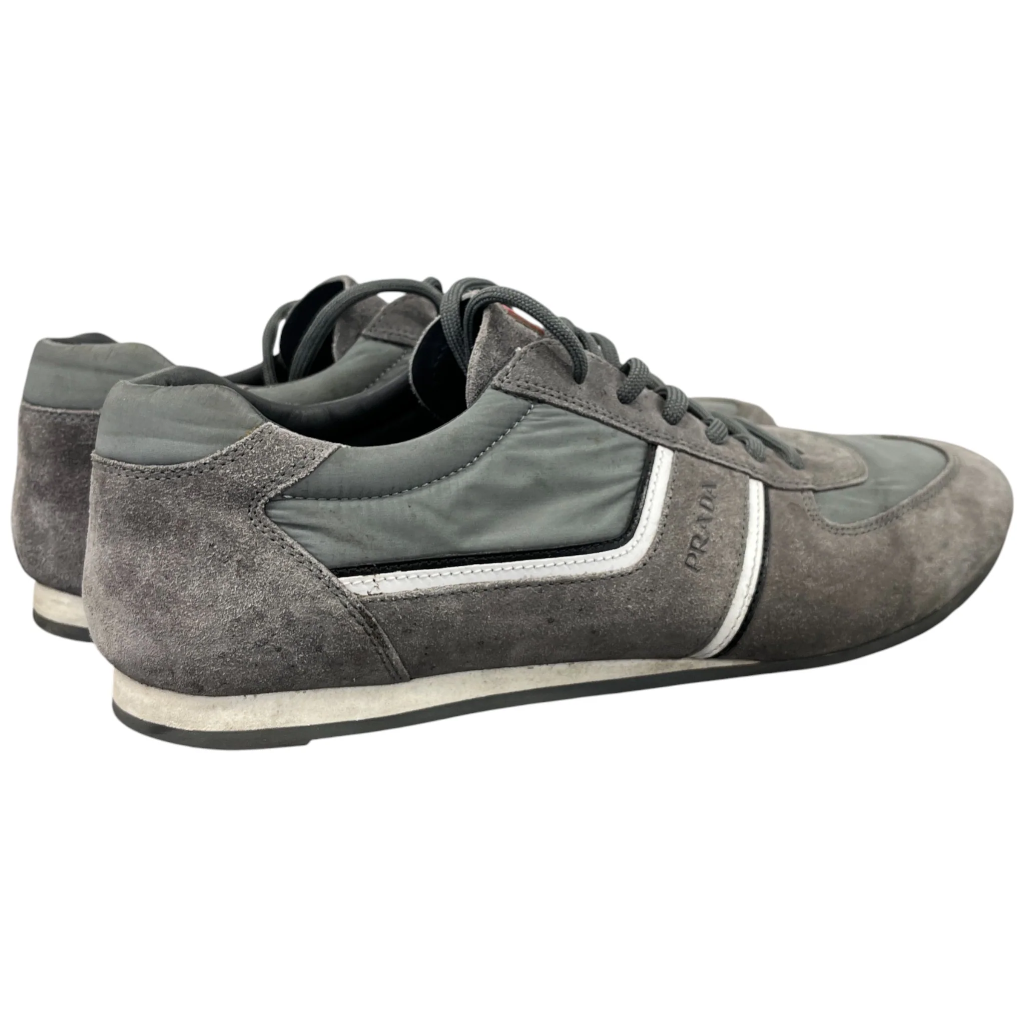 Men's Runner Low Trainers Grey Size EU 43 / UK 9 - Image 9