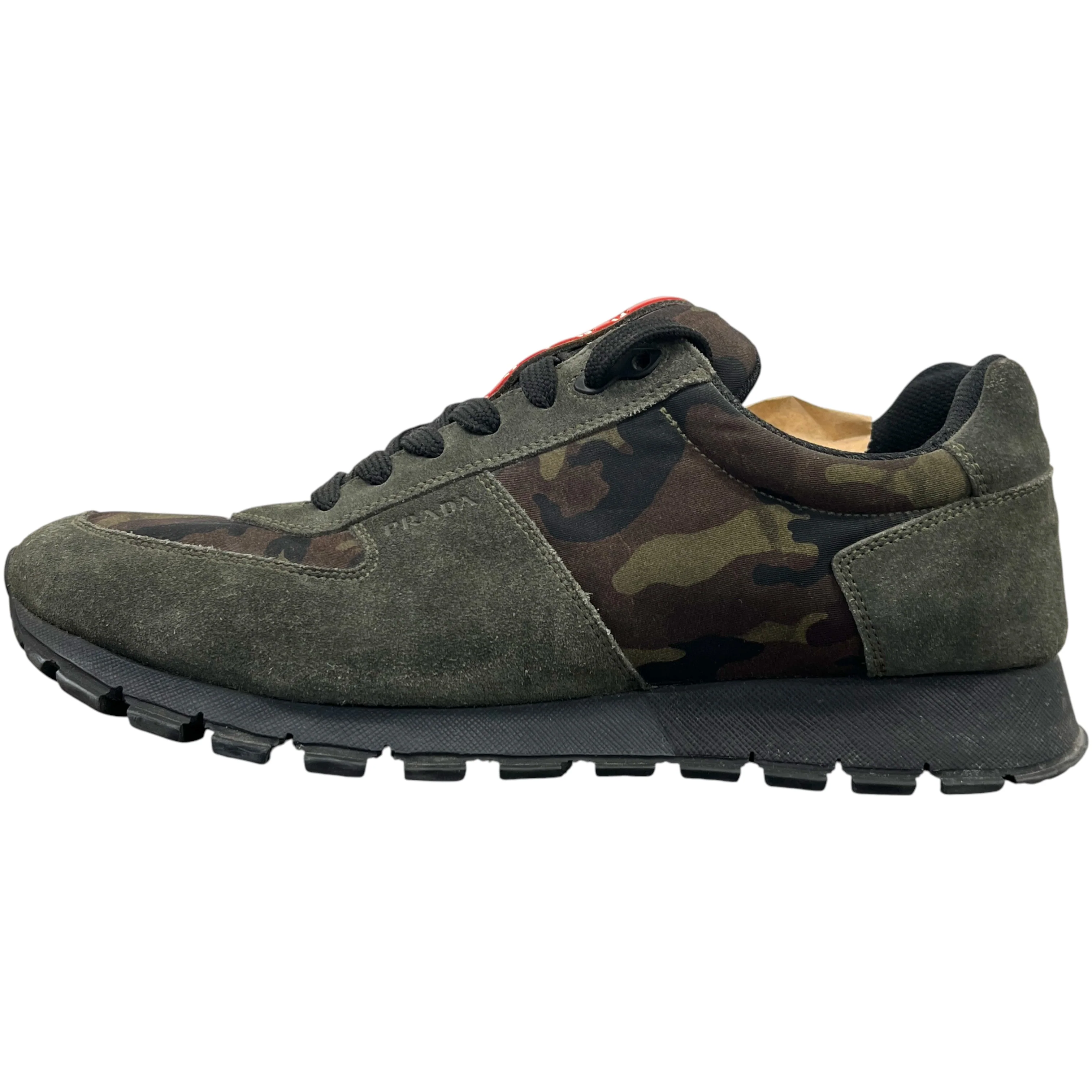 Men's Runners Low Trainers Khaki Size EU 42 / UK 8 - Image 5