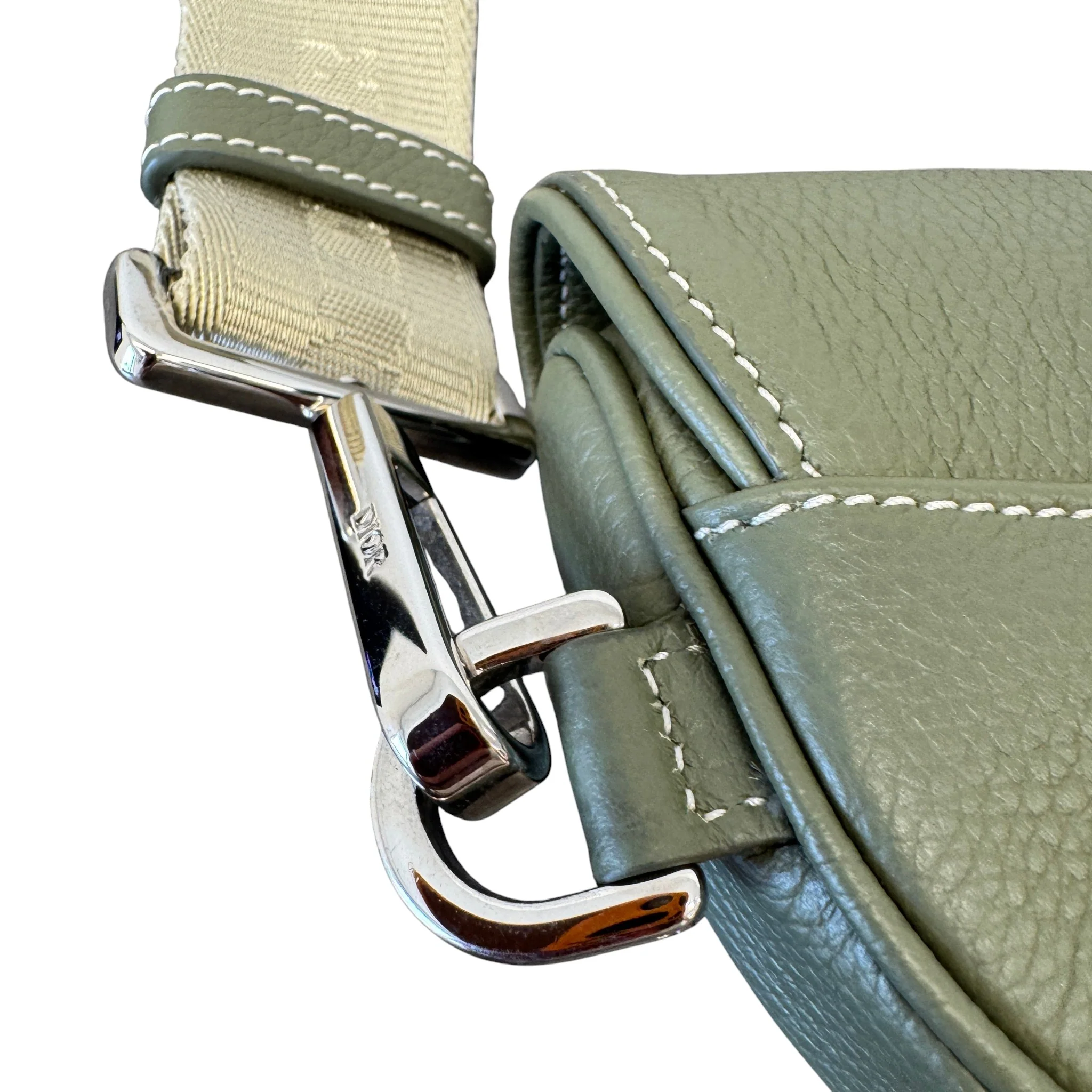 Men's Saddle Bag Khaki - Image 10