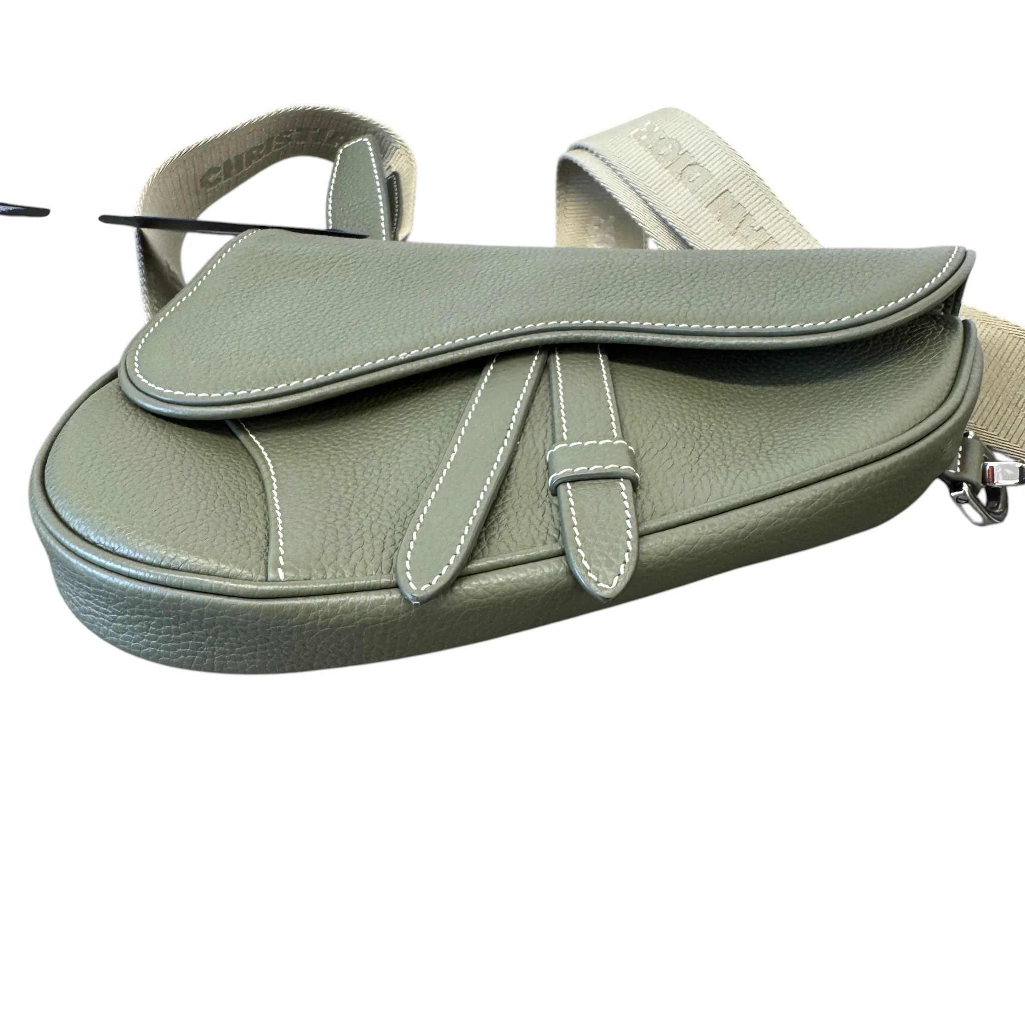 Men's Saddle Bag Khaki - Image 7