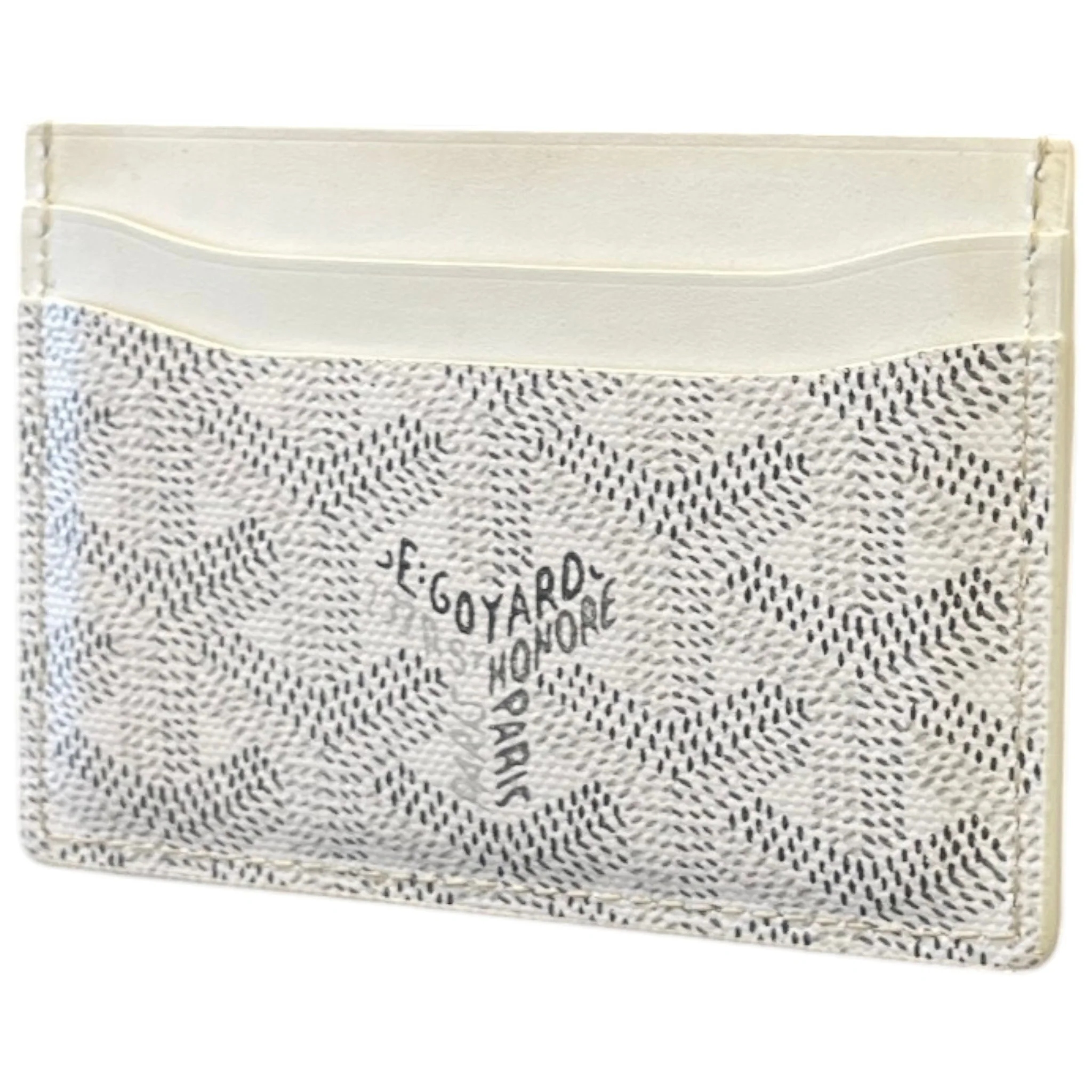 Men's Saint Sulplice Card Holder White - Image 6