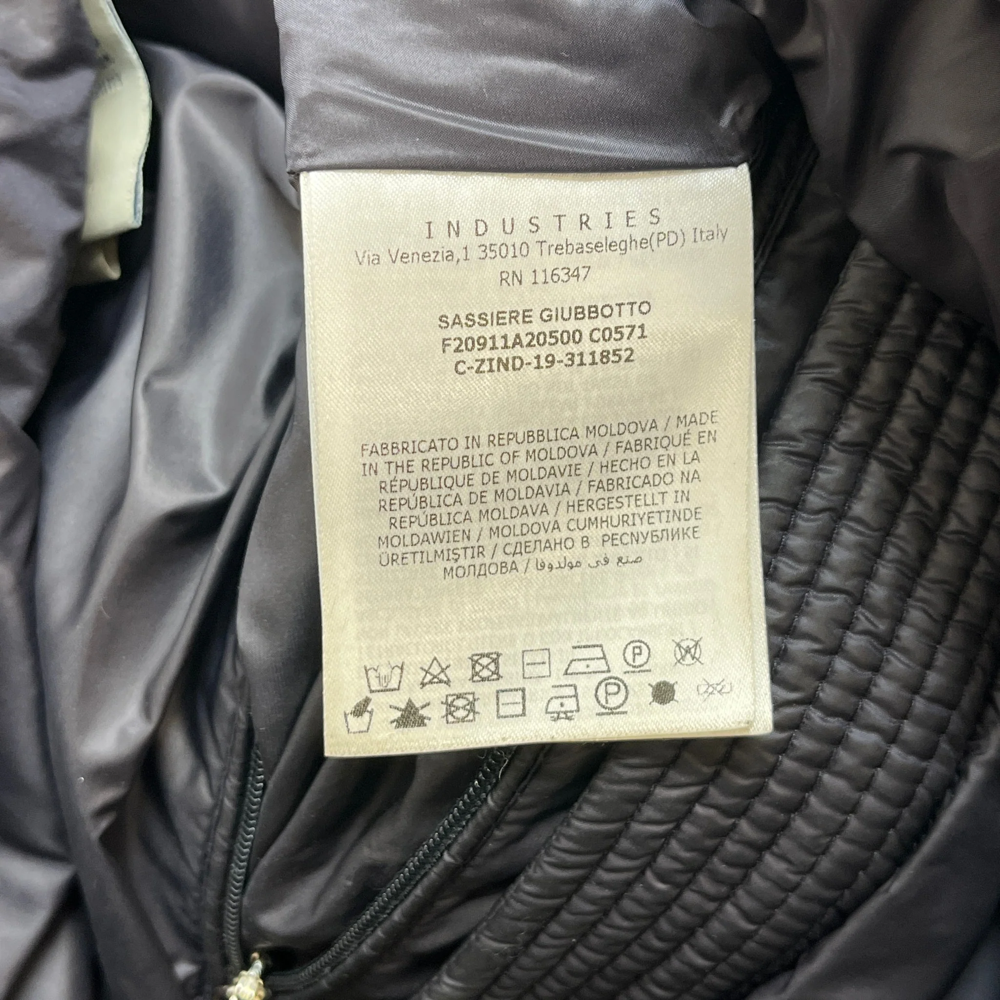 Men's Sassiere Down Jacket Navy Size 3 / L - Image 9