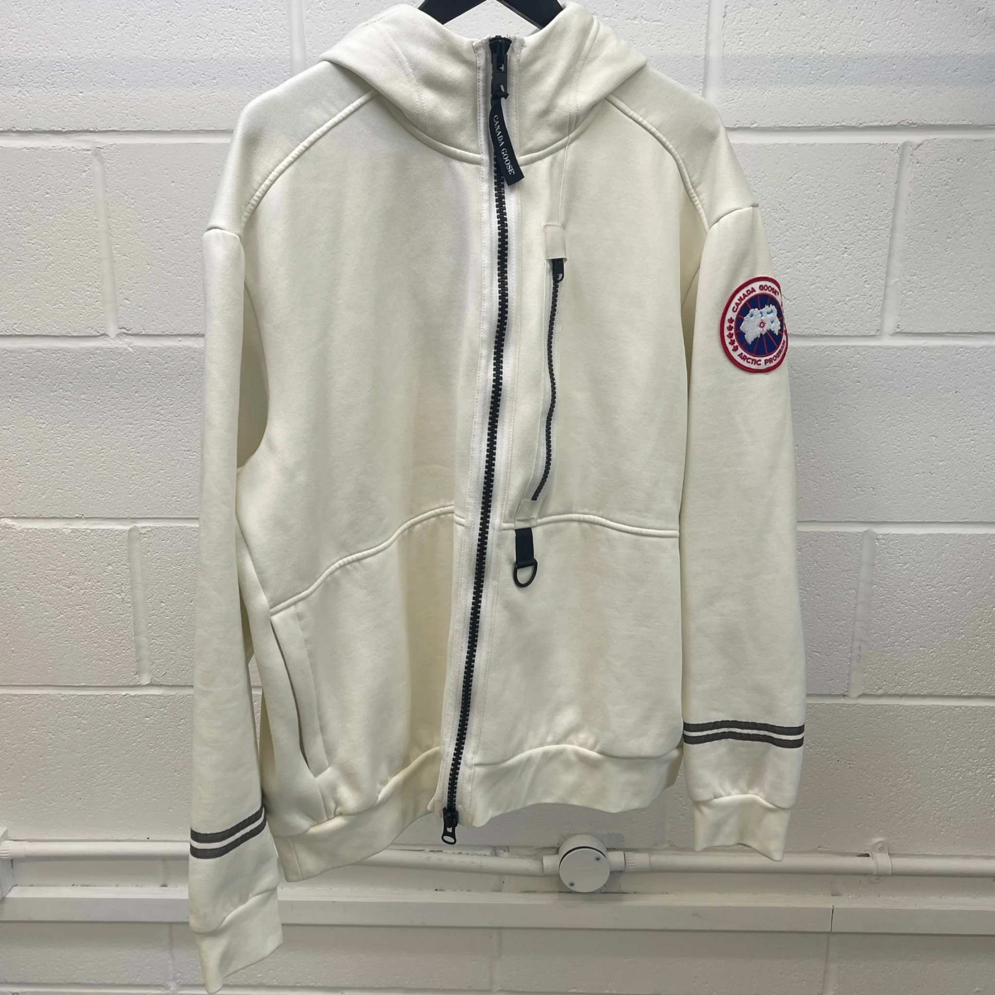 Men's Science Research Jacket Cream Size XXL - Image 11