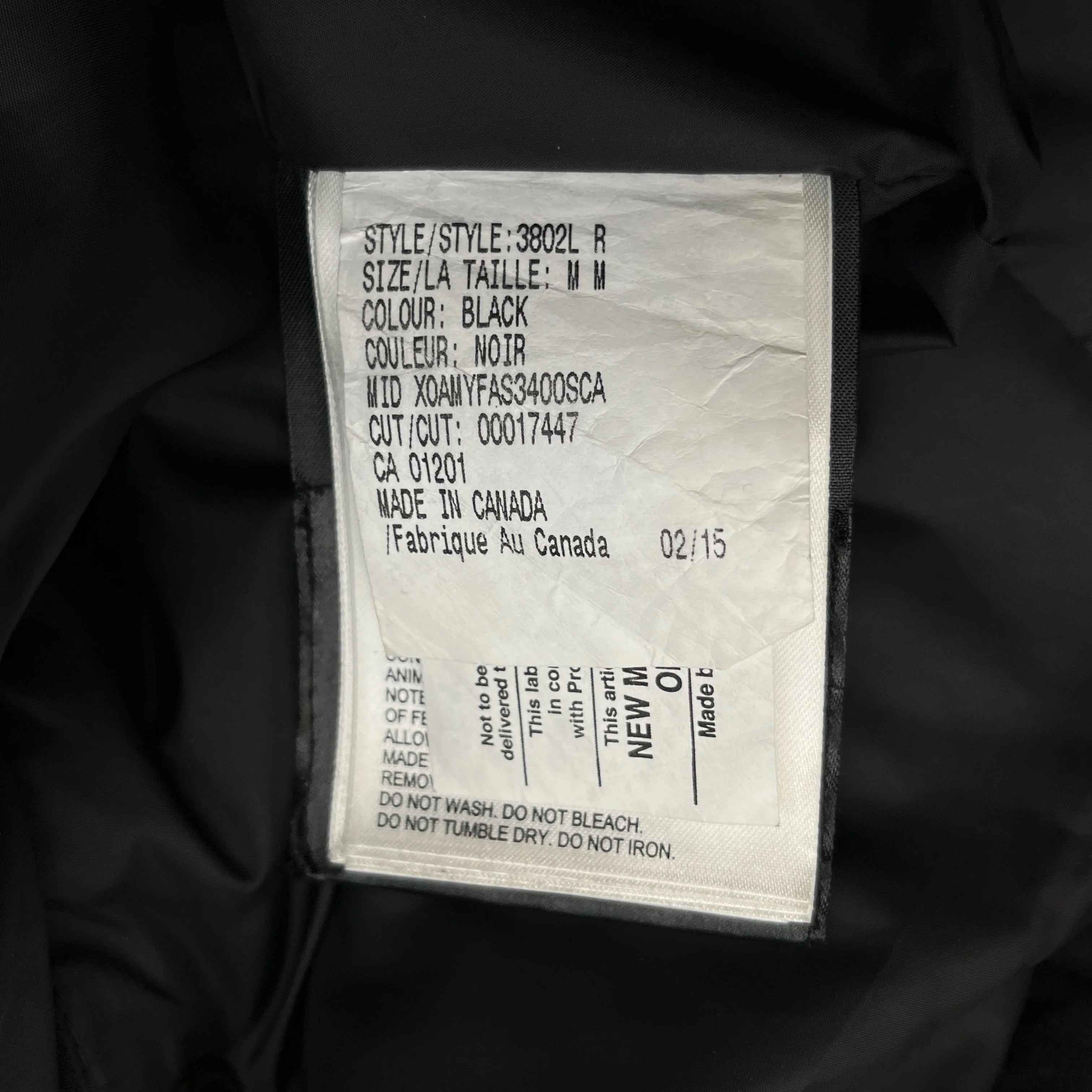 Men's Shelburne Down Jacket Black Size M - Image 6