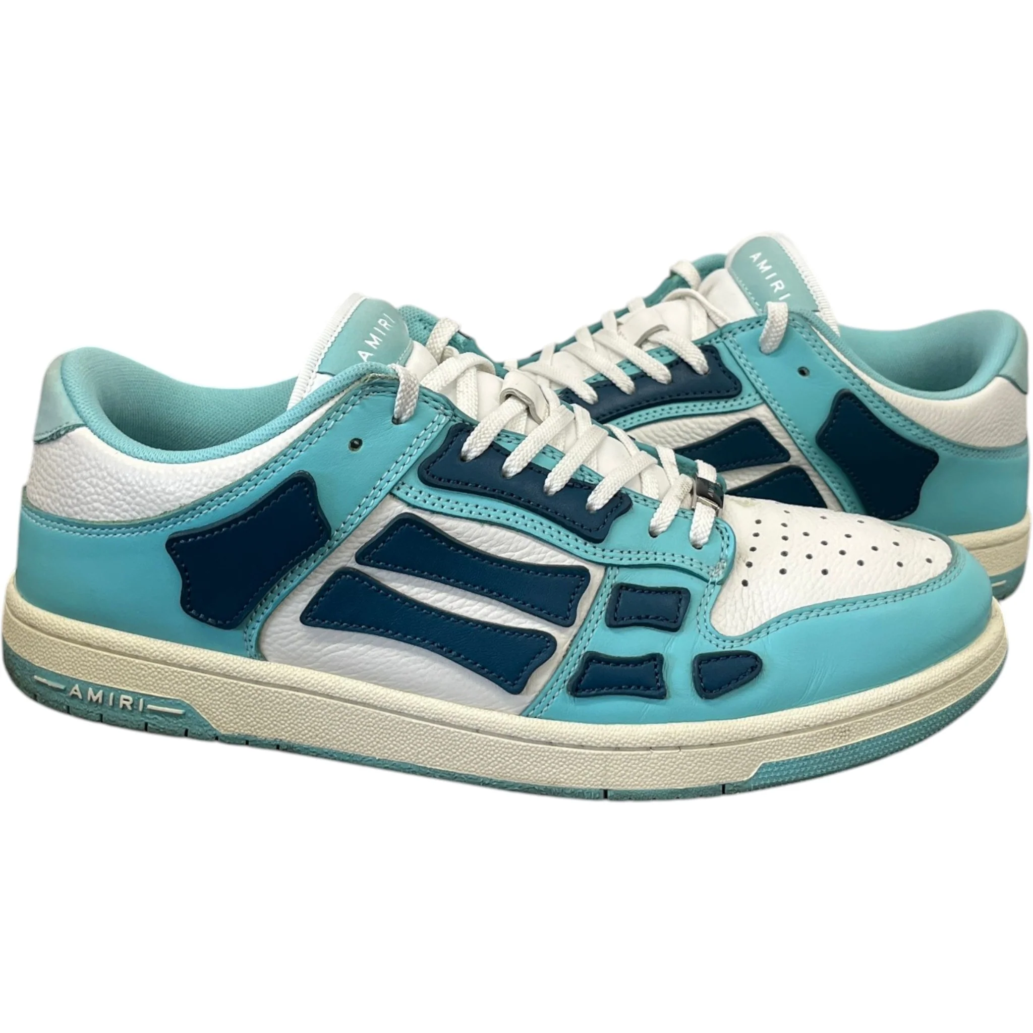 Men's Skeleton Low Trainers Blue Size EU 45 / UK 11 - Image 3