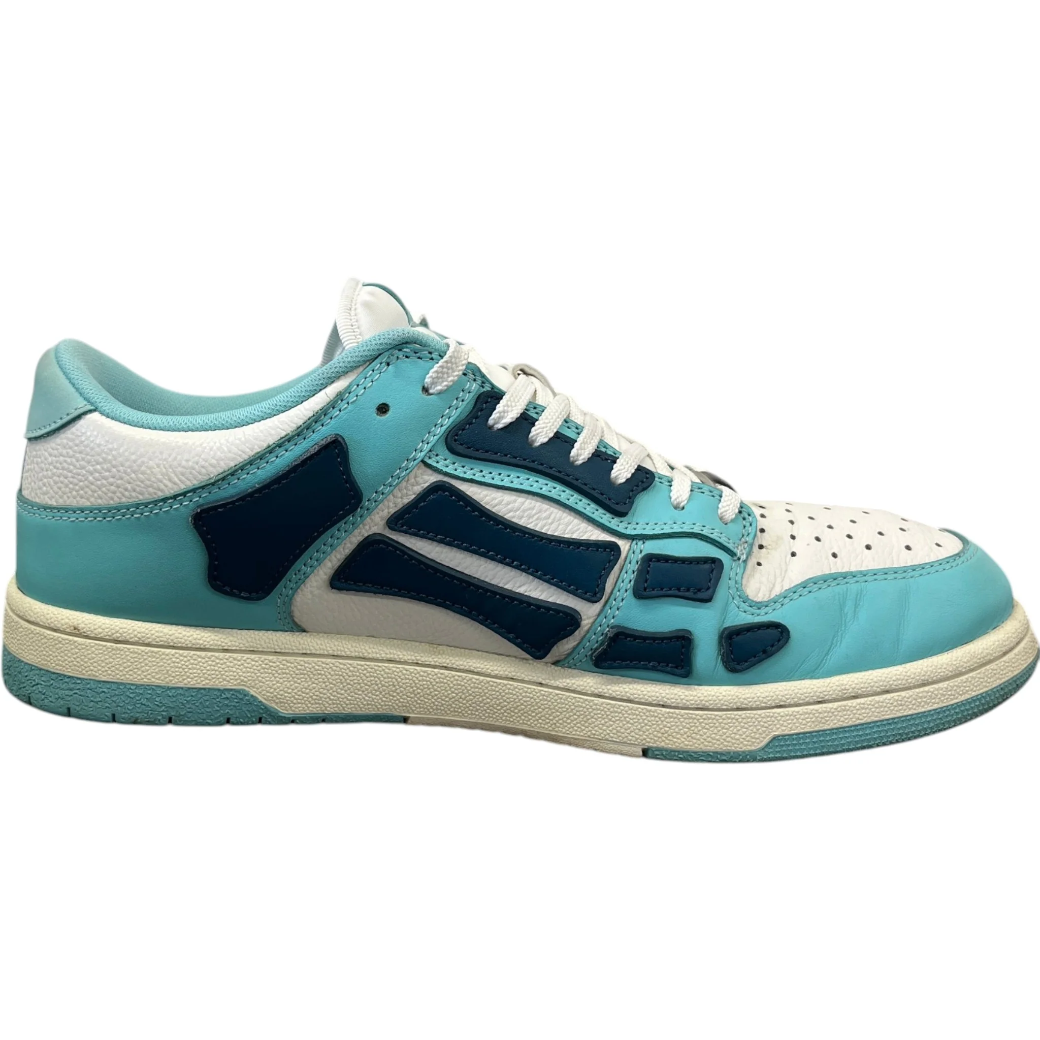 Men's Skeleton Low Trainers Blue Size EU 45 / UK 11 - Image 4