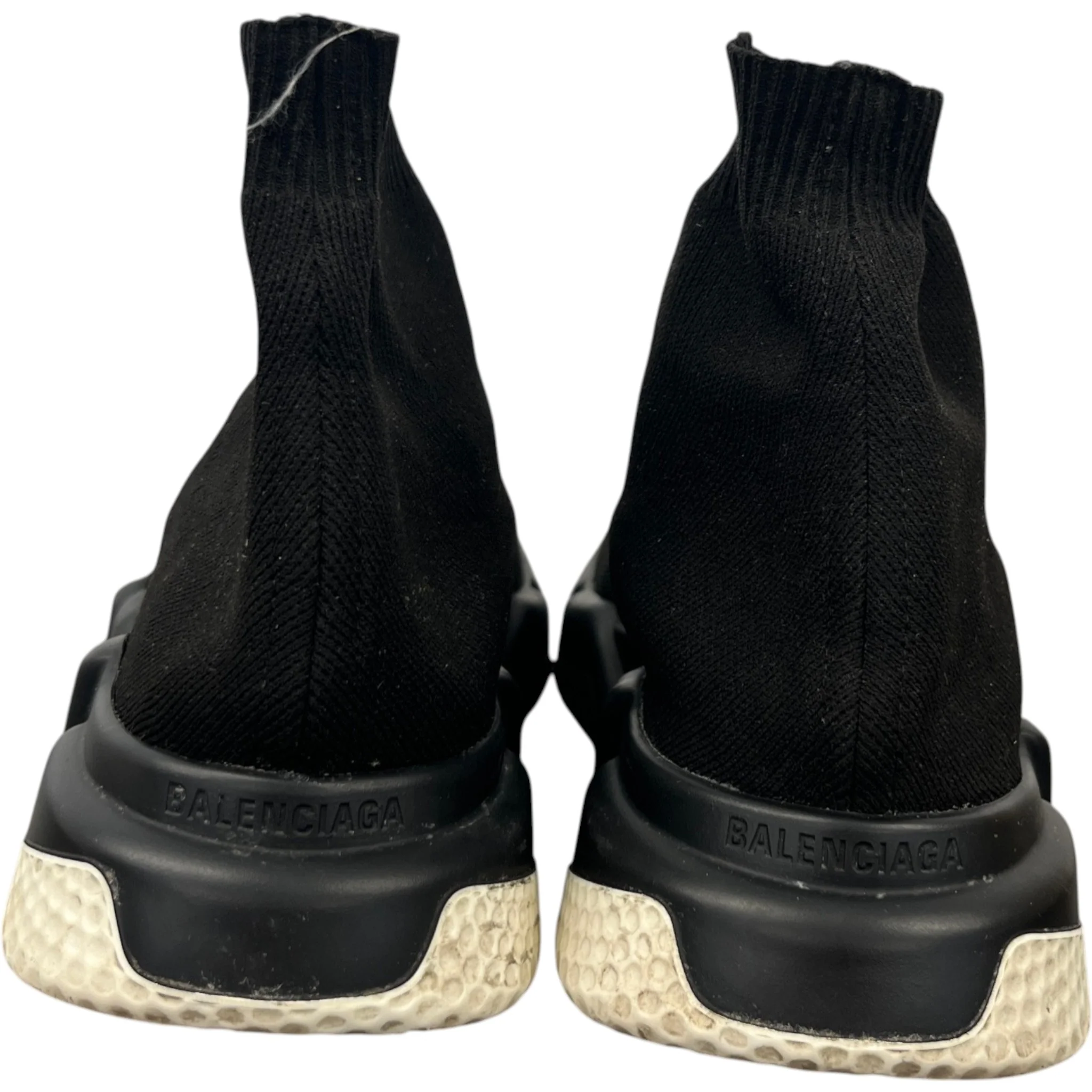 Men's Sock Runners High Trainers Black Size EU 41 / UK 7 - Image 7