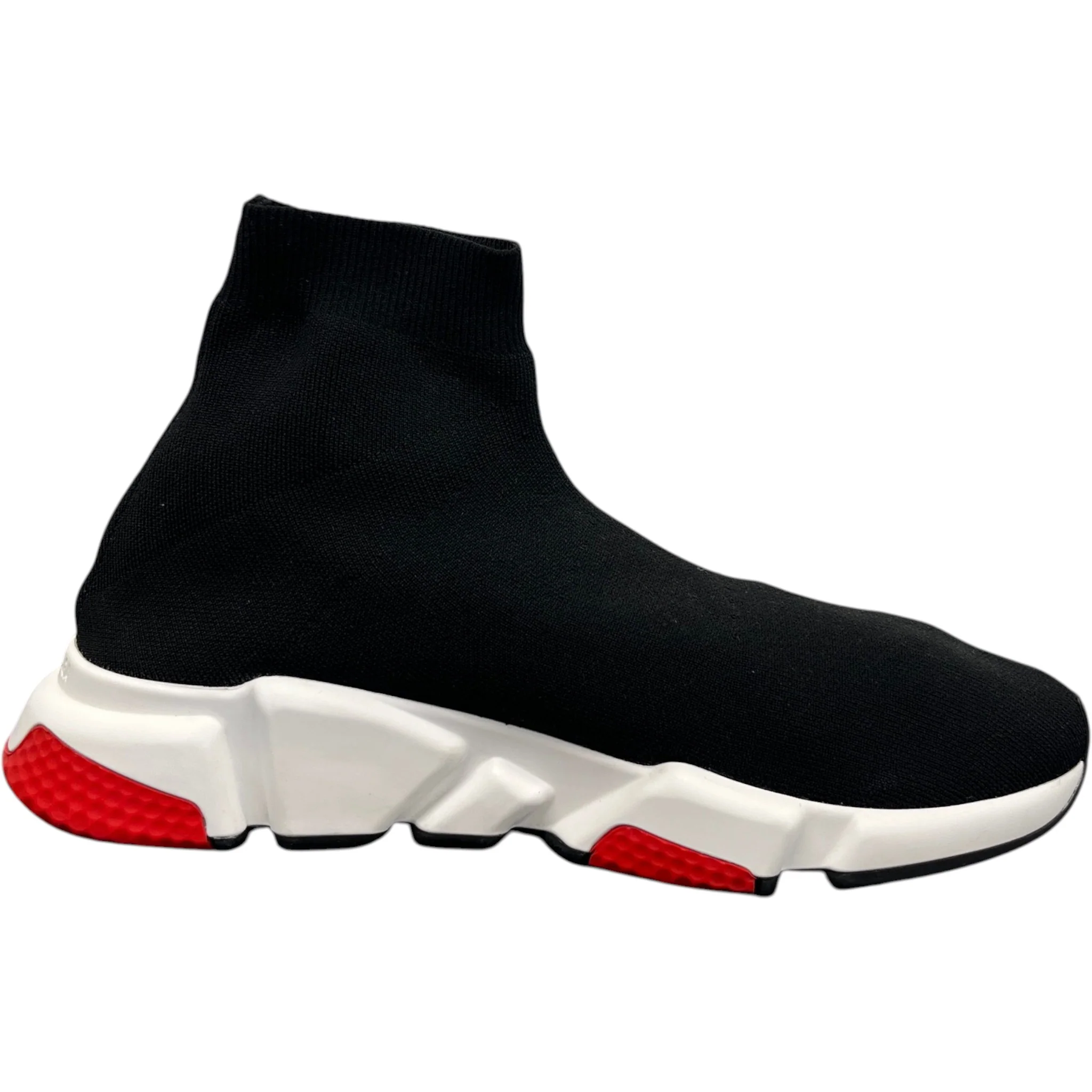 Men's Speed Sock High Trainers Black Size EU 42 / UK 8 - Image 4