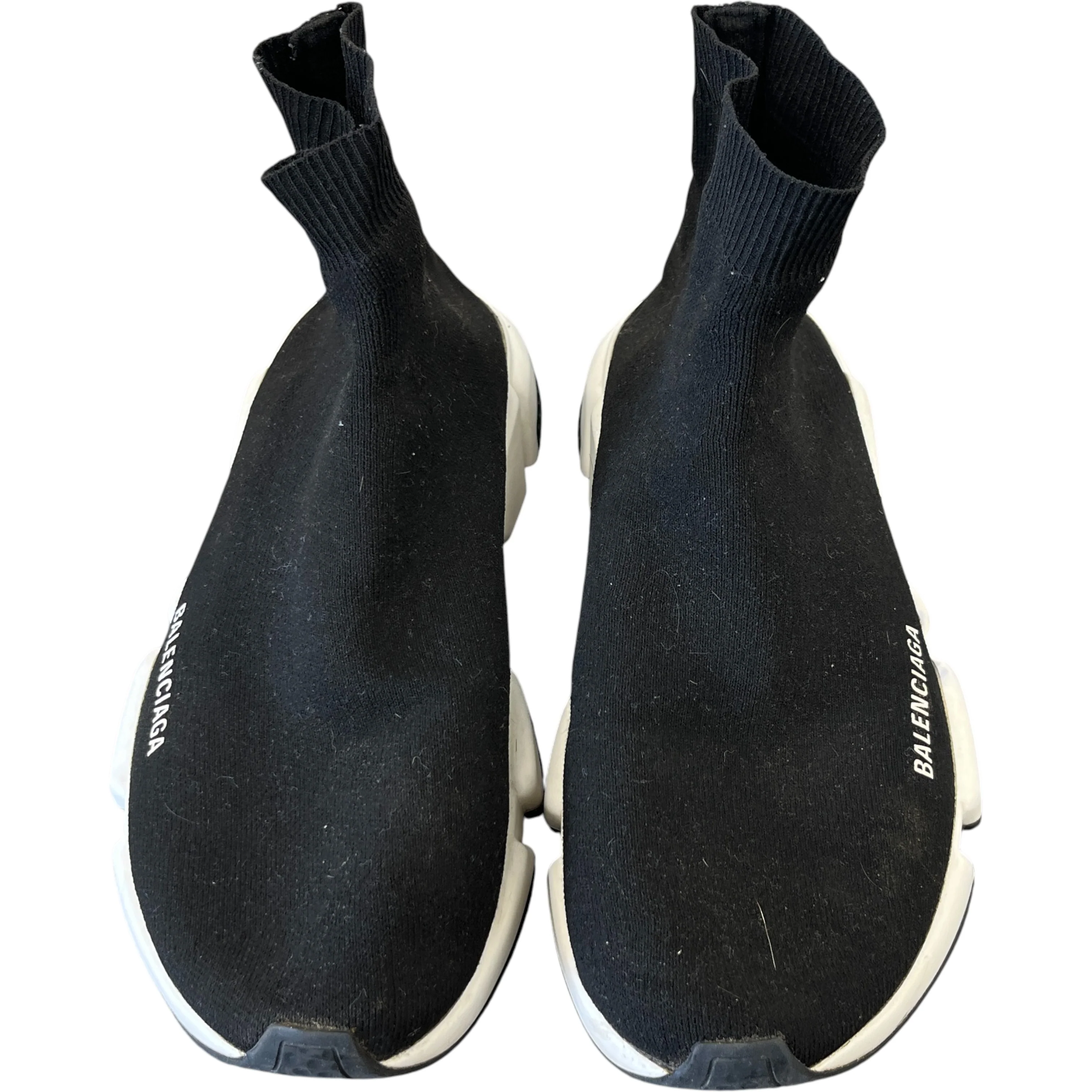 Men's Speed Sock High Trainers Black Size EU 43 / UK 9 - Image 6