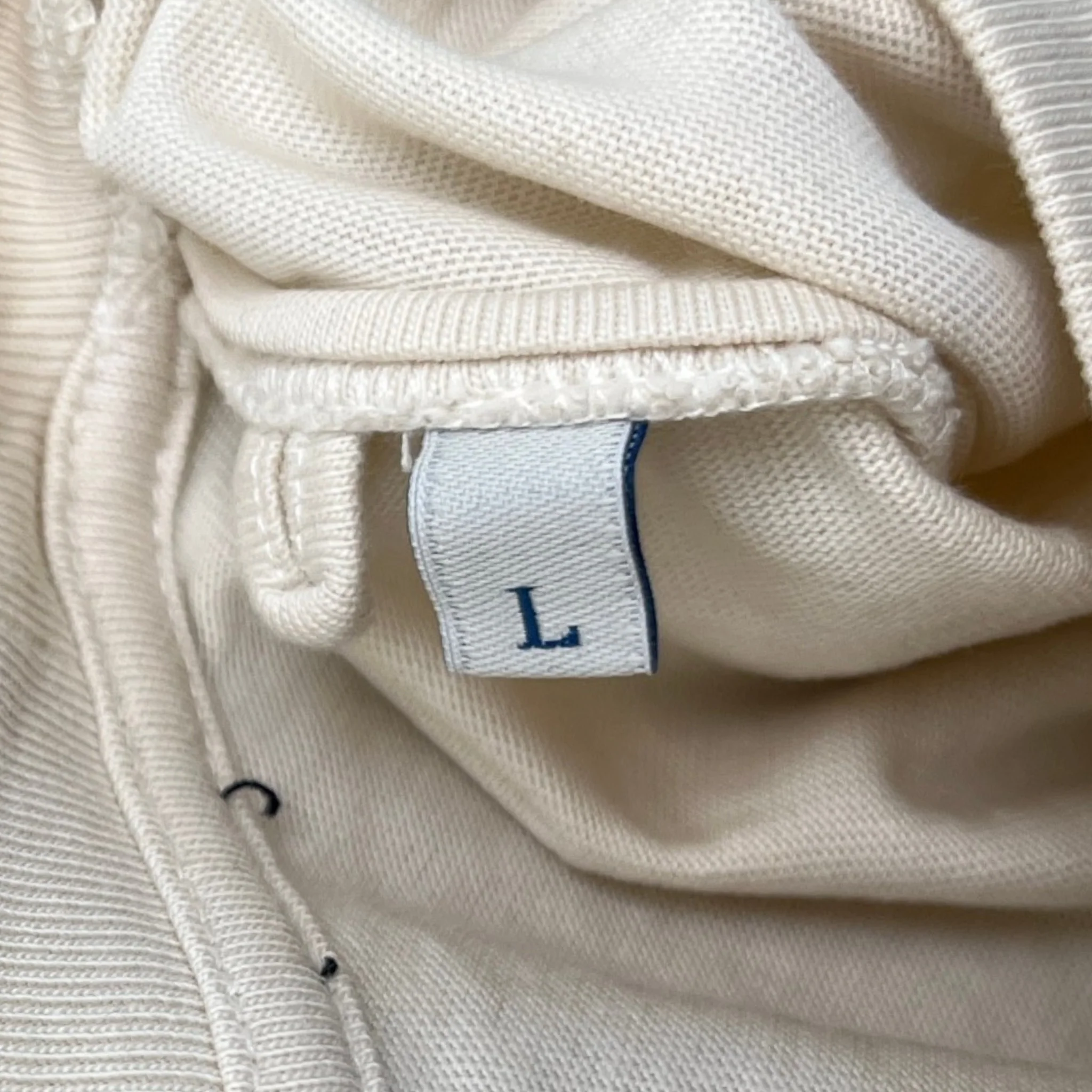 Men's Ss T-Shirt Beige Size L - Image 7