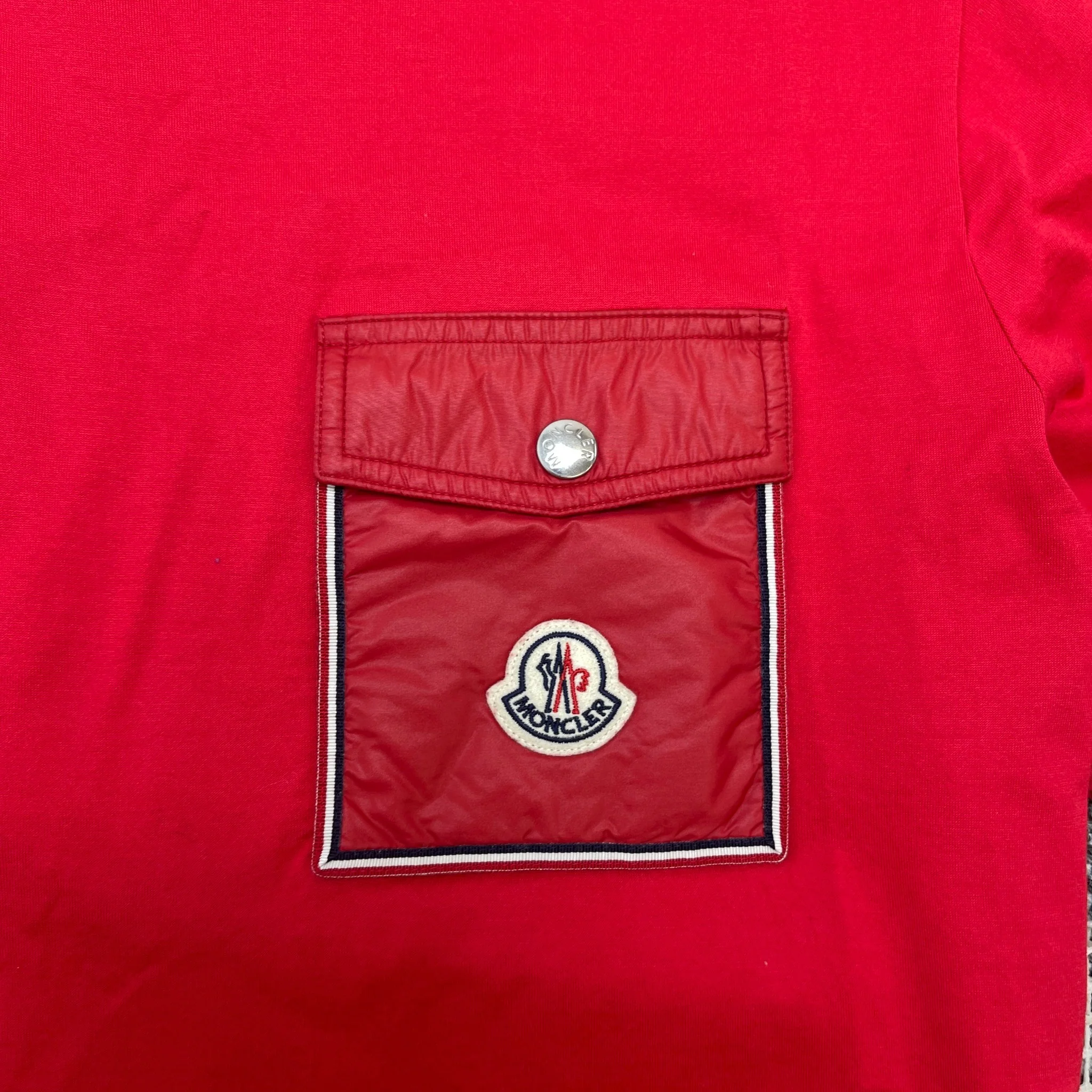 Men's Ss T-Shirt Red Size M - Image 6