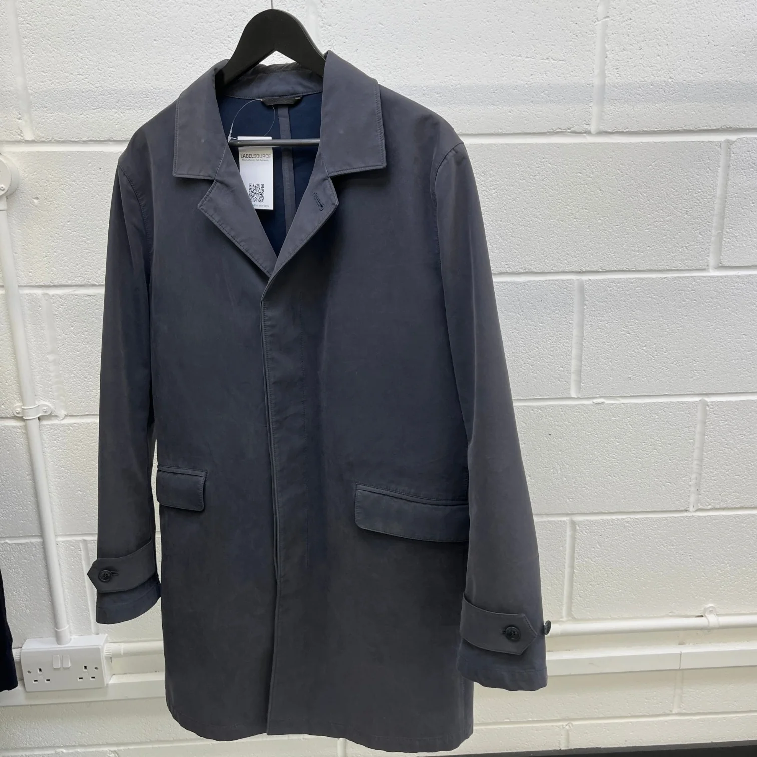 Men's Storm System Jacket Charcoal Size L - Image 10