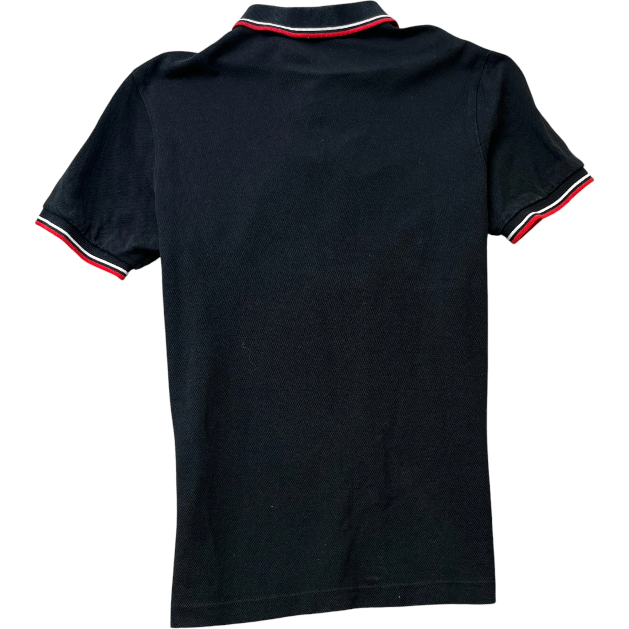 Men's Tab Logo Polo Shirt Black Size L - Image 2