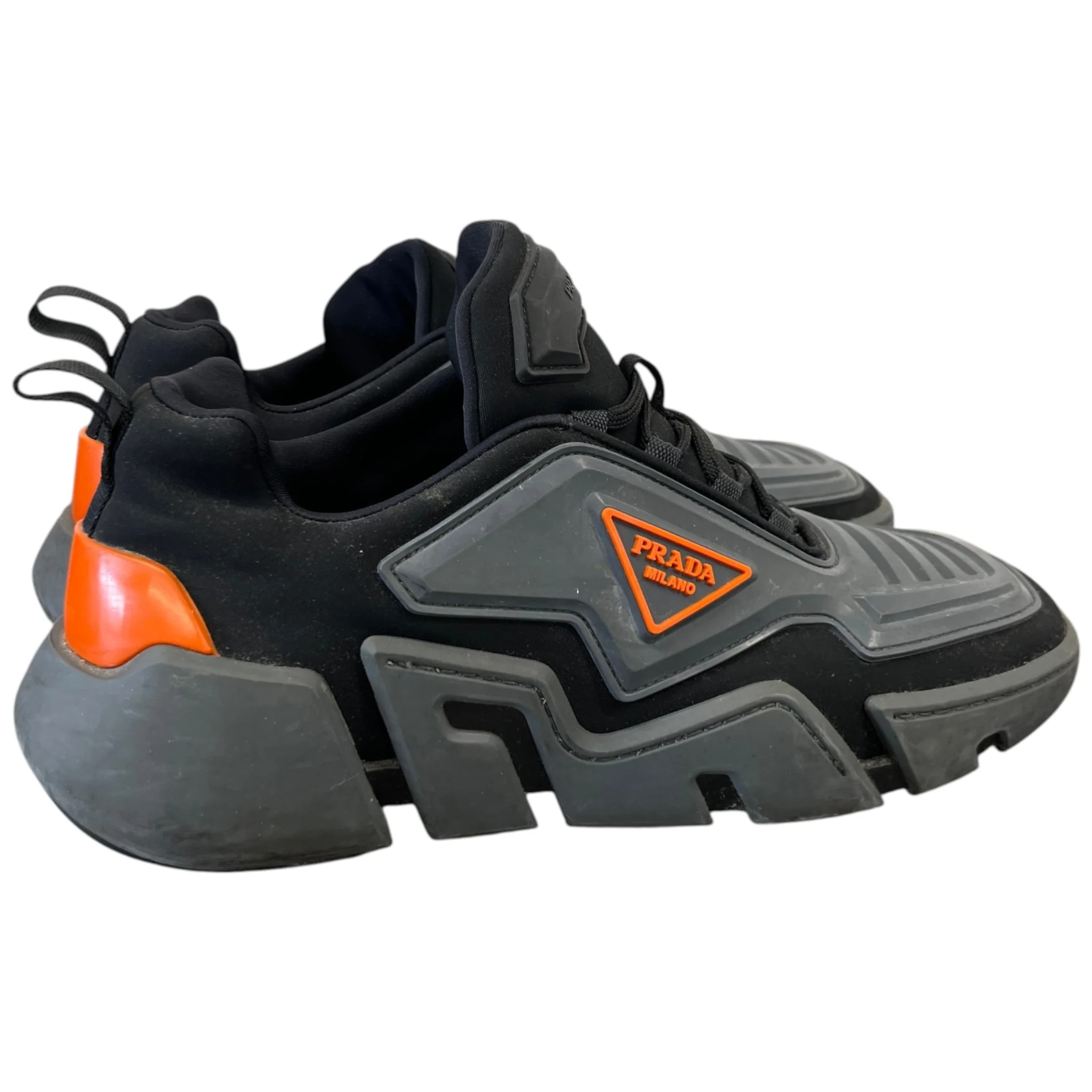 Men's Techno Stretch Low Trainers Black Size EU 43.5 / UK 9.5 - Image 8