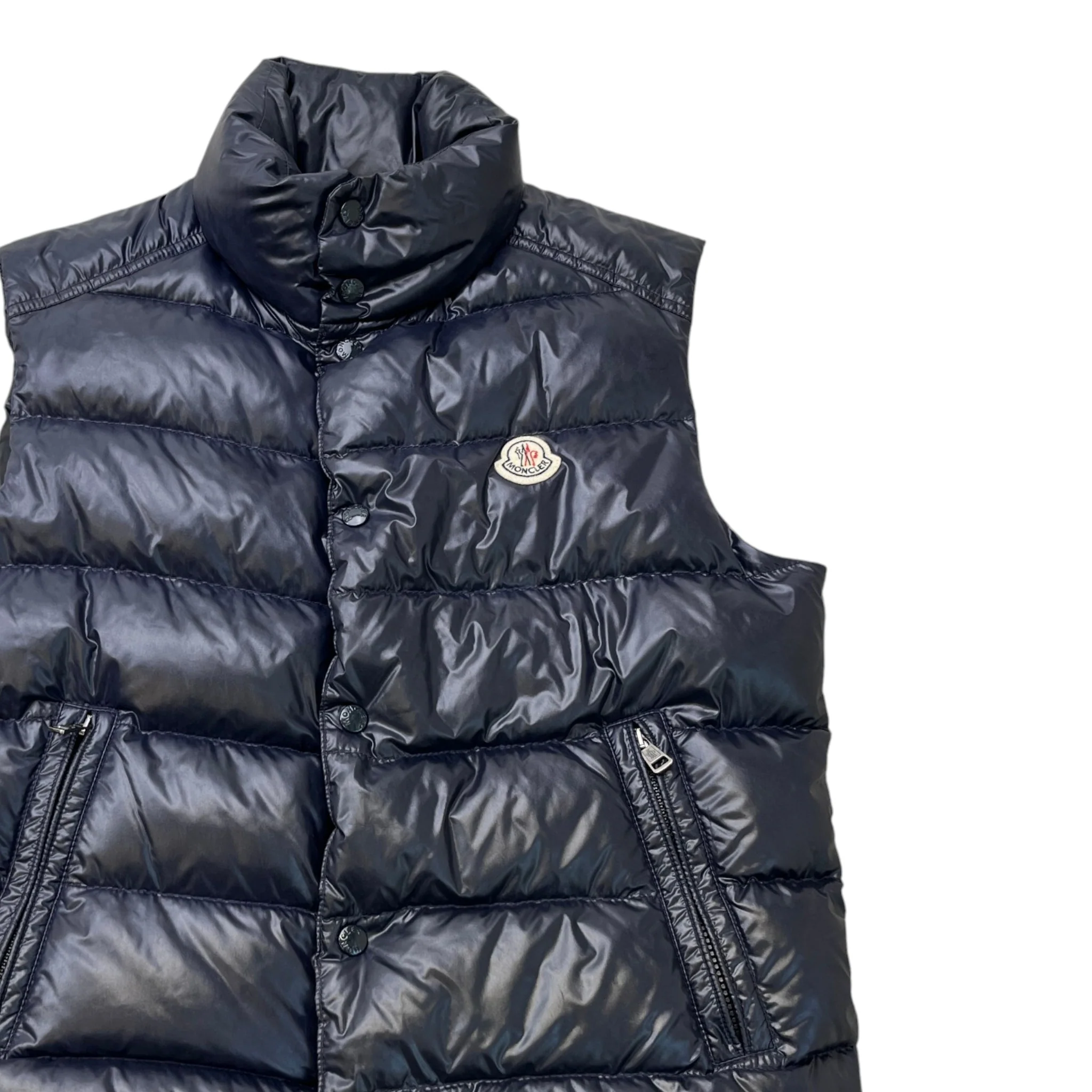 Men's Tibb Gilet Navy Size 2 / M - Image 3