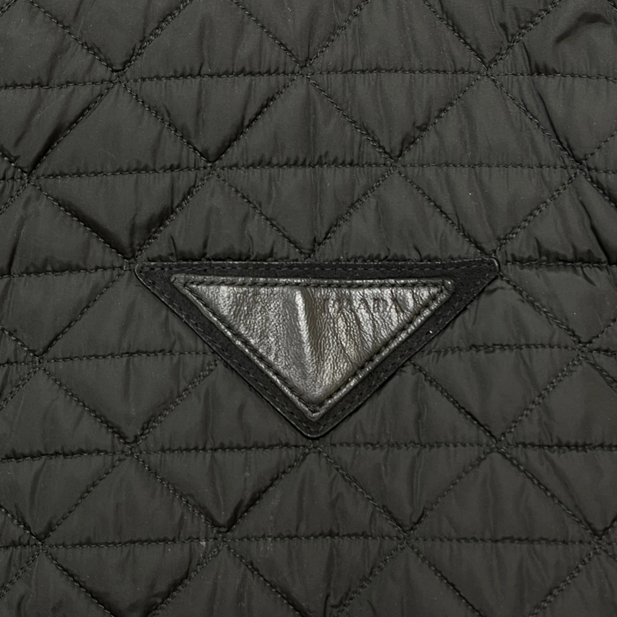 Men's Triangle Logo Jacket Black Size IT 50 / L - Image 6