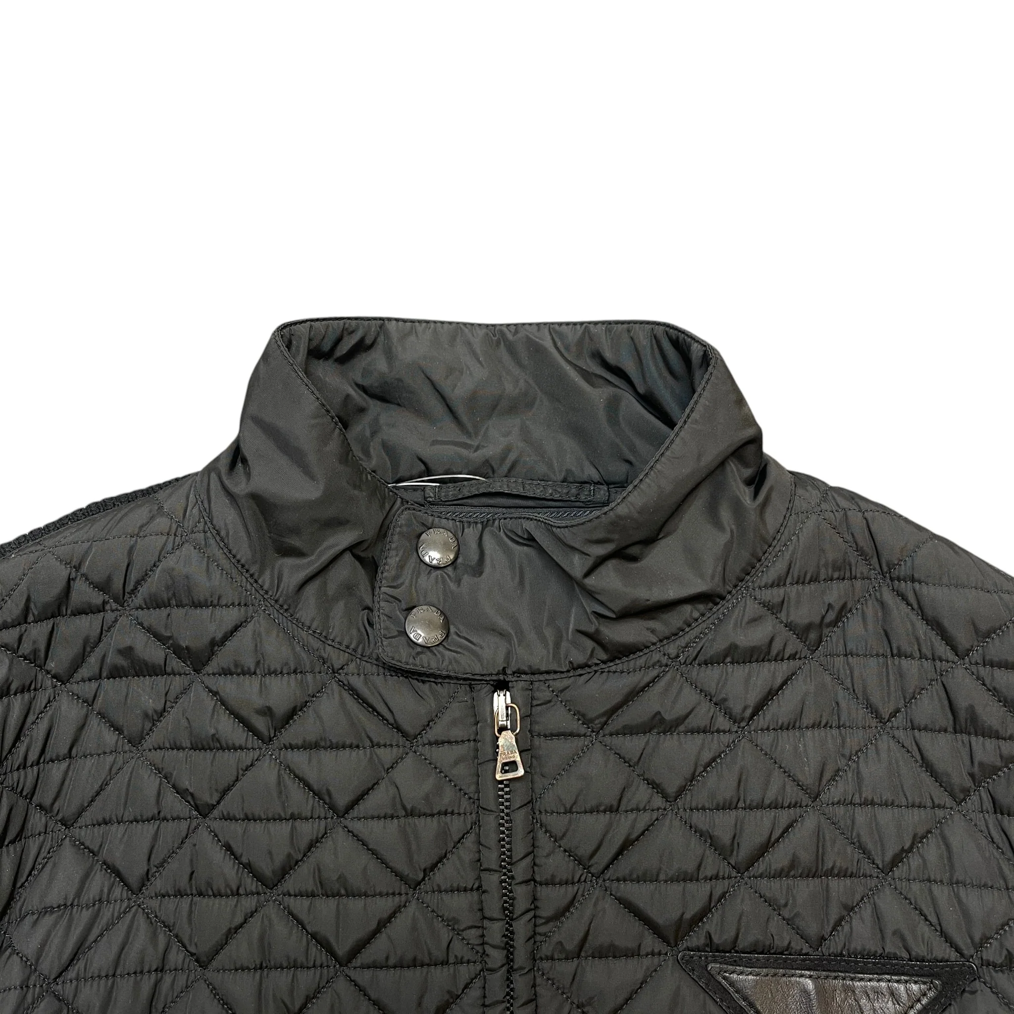 Men's Triangle Logo Jacket Black Size IT 50 / L - Image 7
