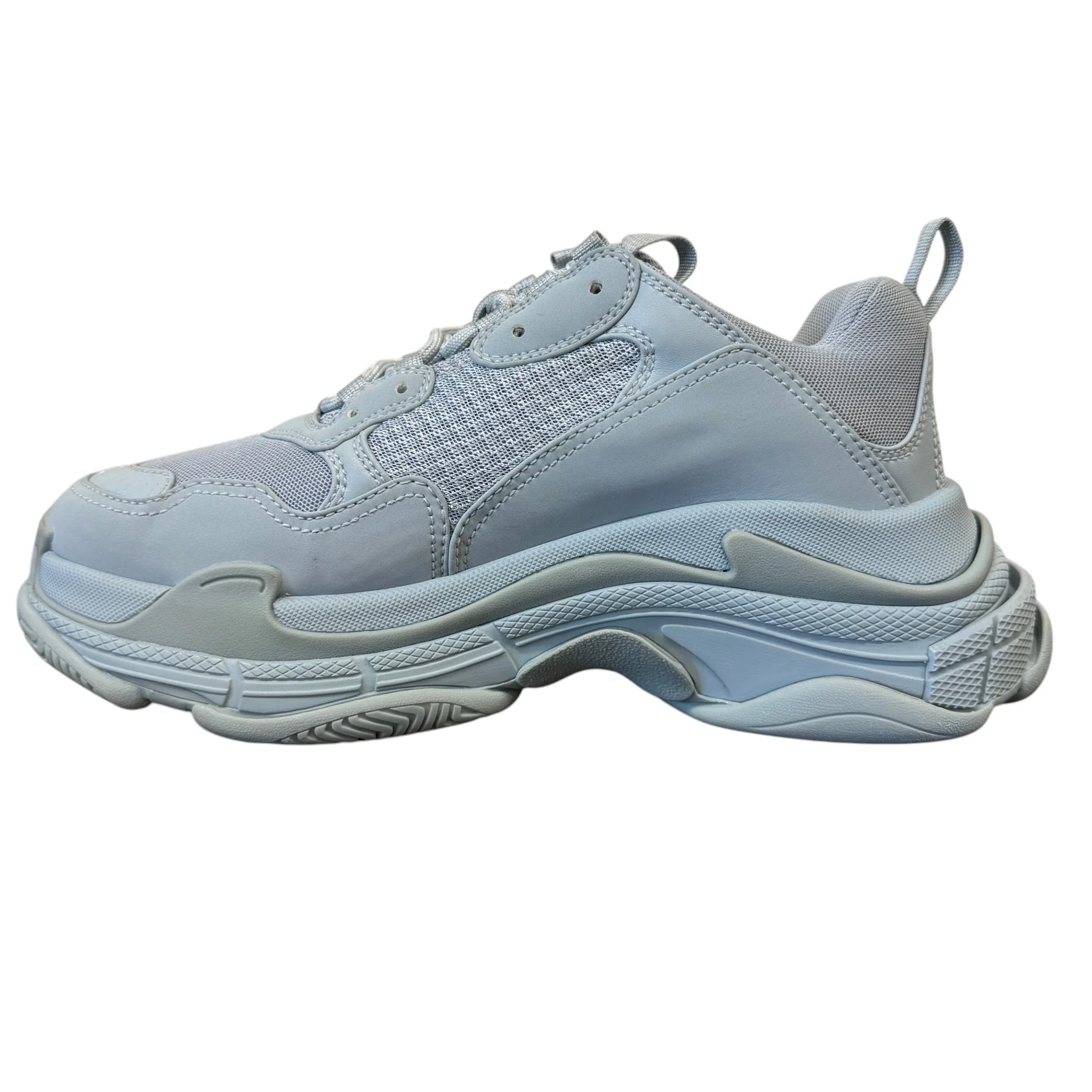 Men's Triple S Low Trainers Blue Size EU 42 / UK 8 - Image 2