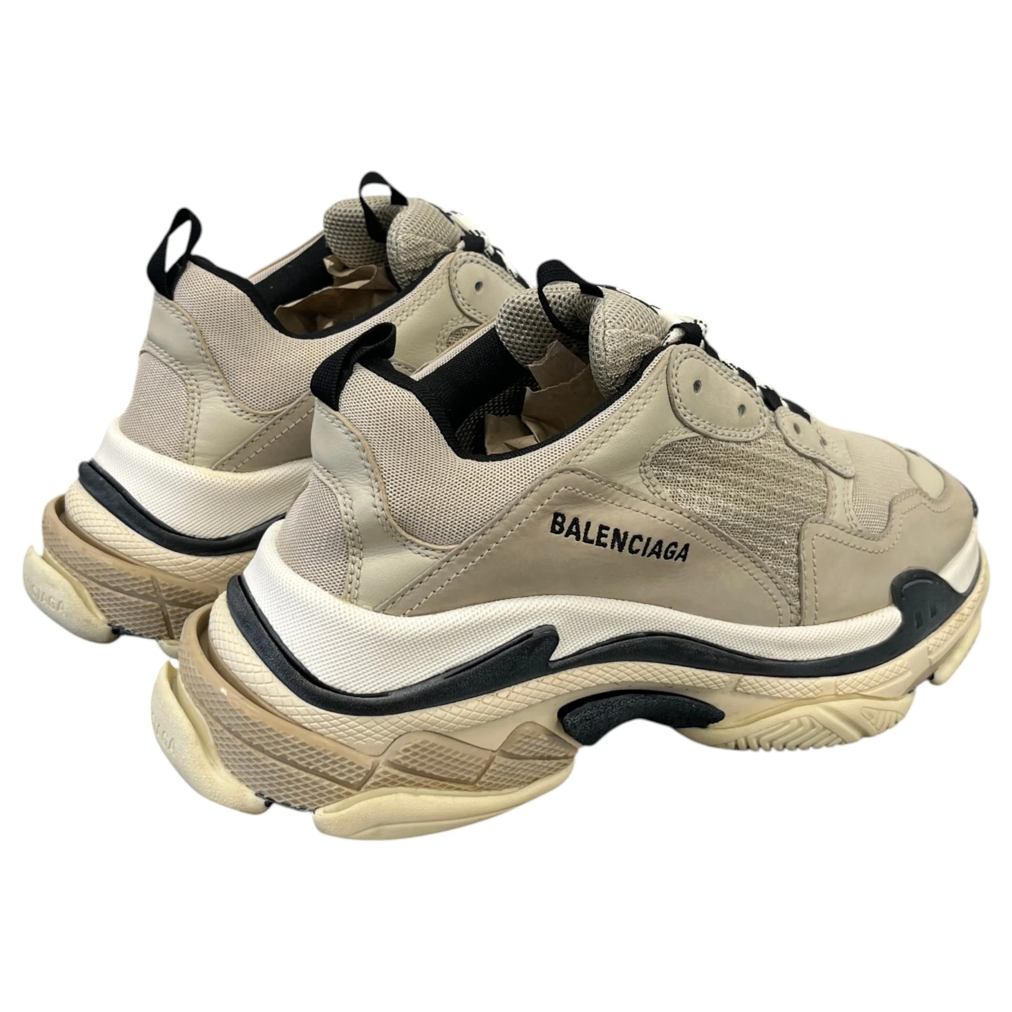 Men's Triple S Slides Beige Size EU 42 / UK 8 - Image 8
