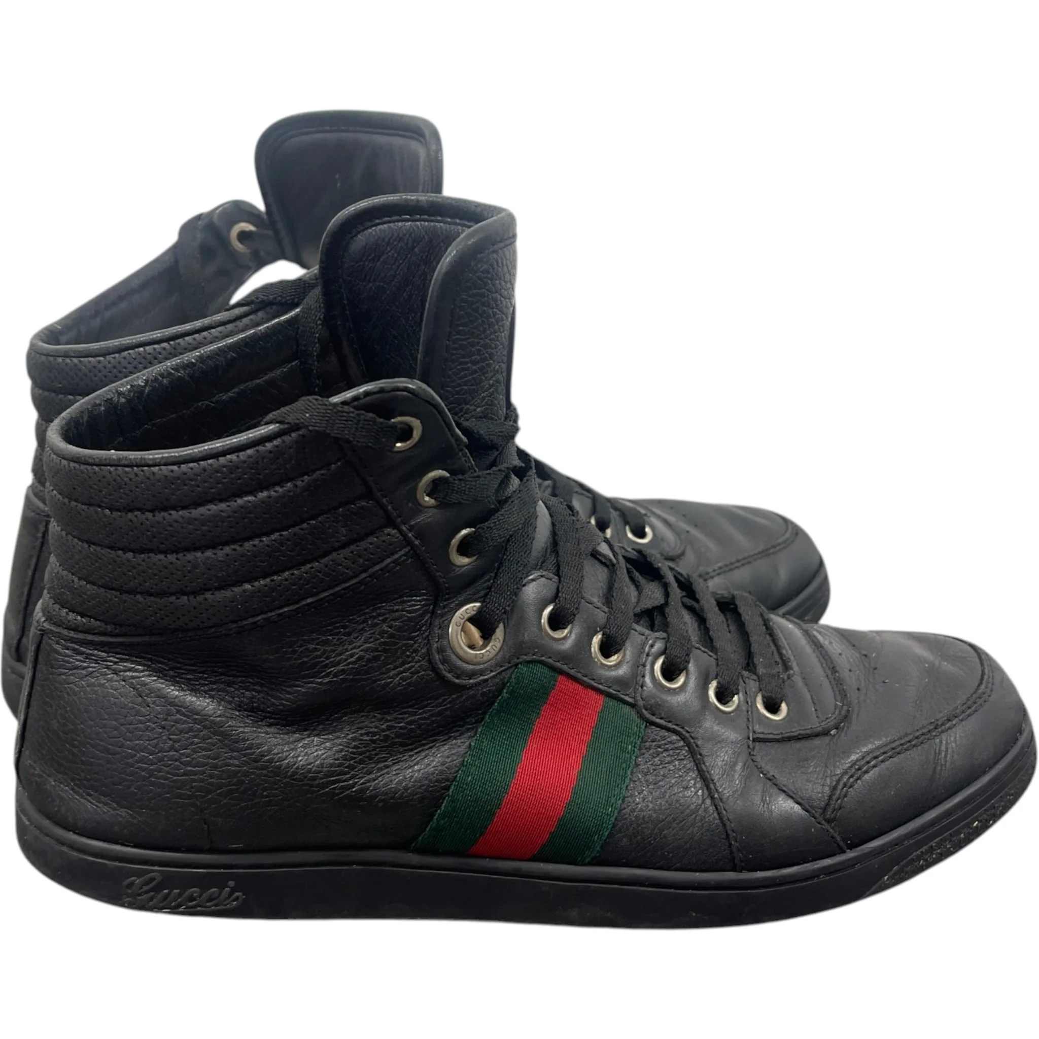 Men's Web High Trainers Black Size EU 41 / UK 7 - Image 8