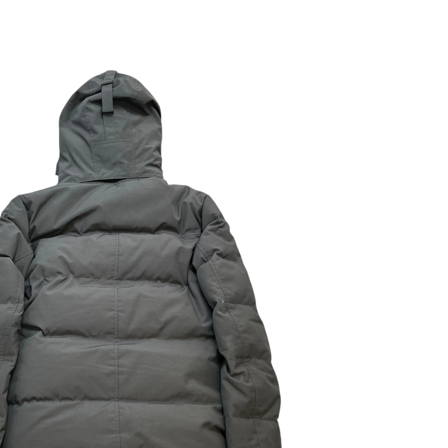 Men's Wyndham Parka Down Jacket Charcoal Size L - Image 4