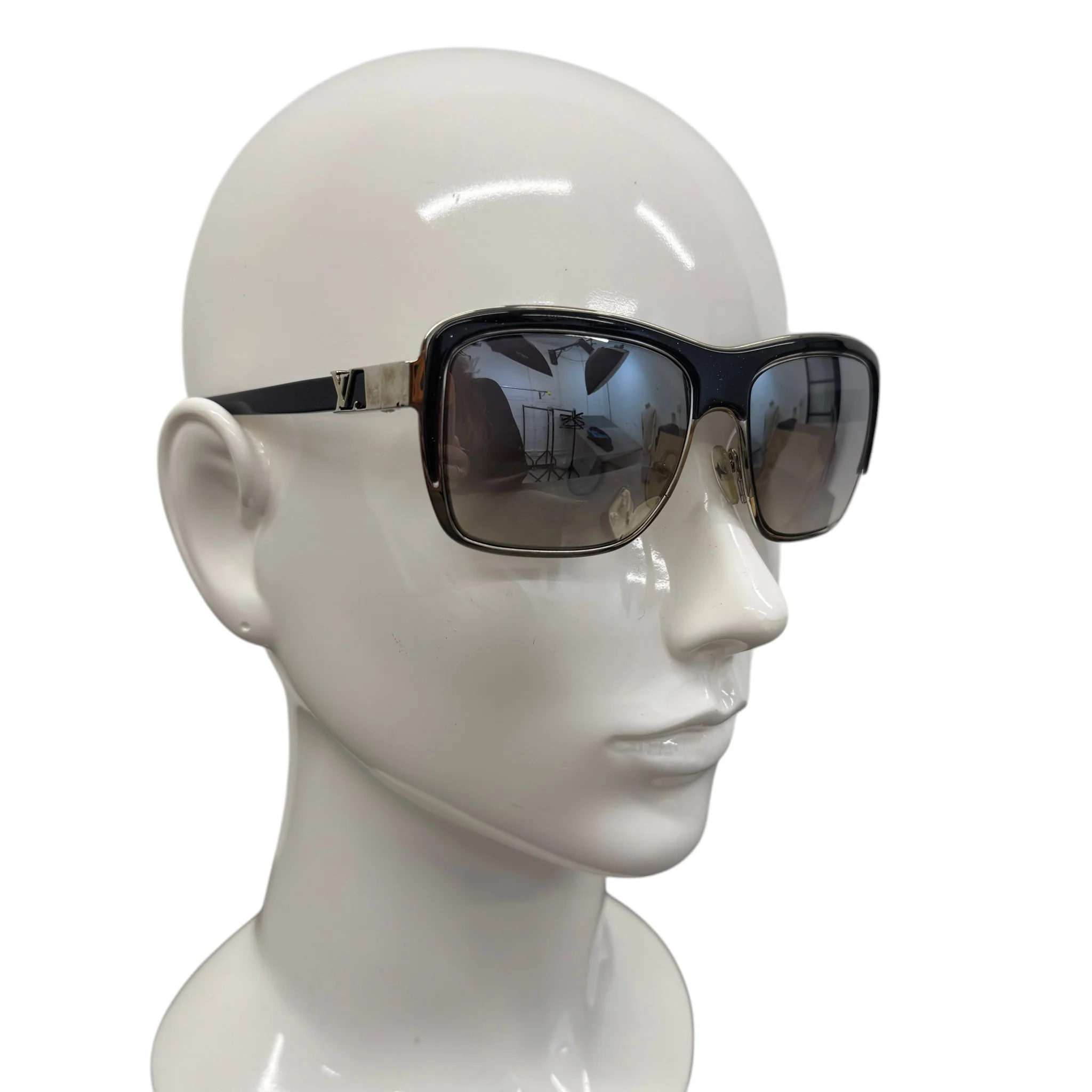 Men's Z0384U Sunglasses Black - Image 2