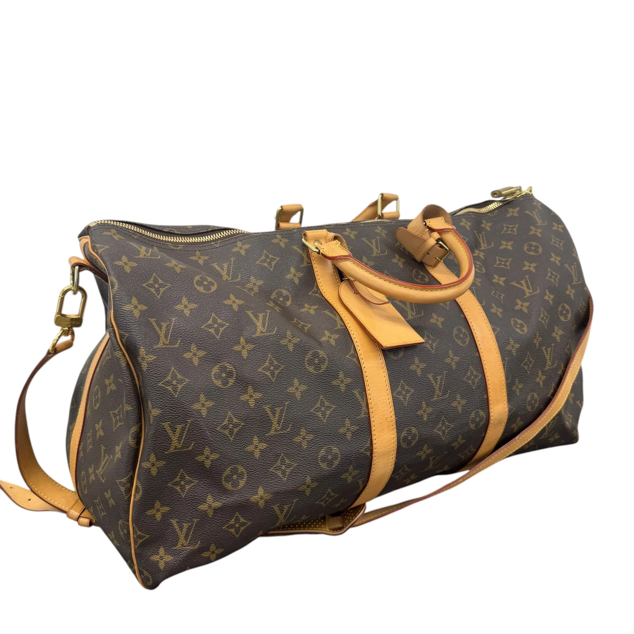 Monogram Keepall 55 Bag Brown - Image 8